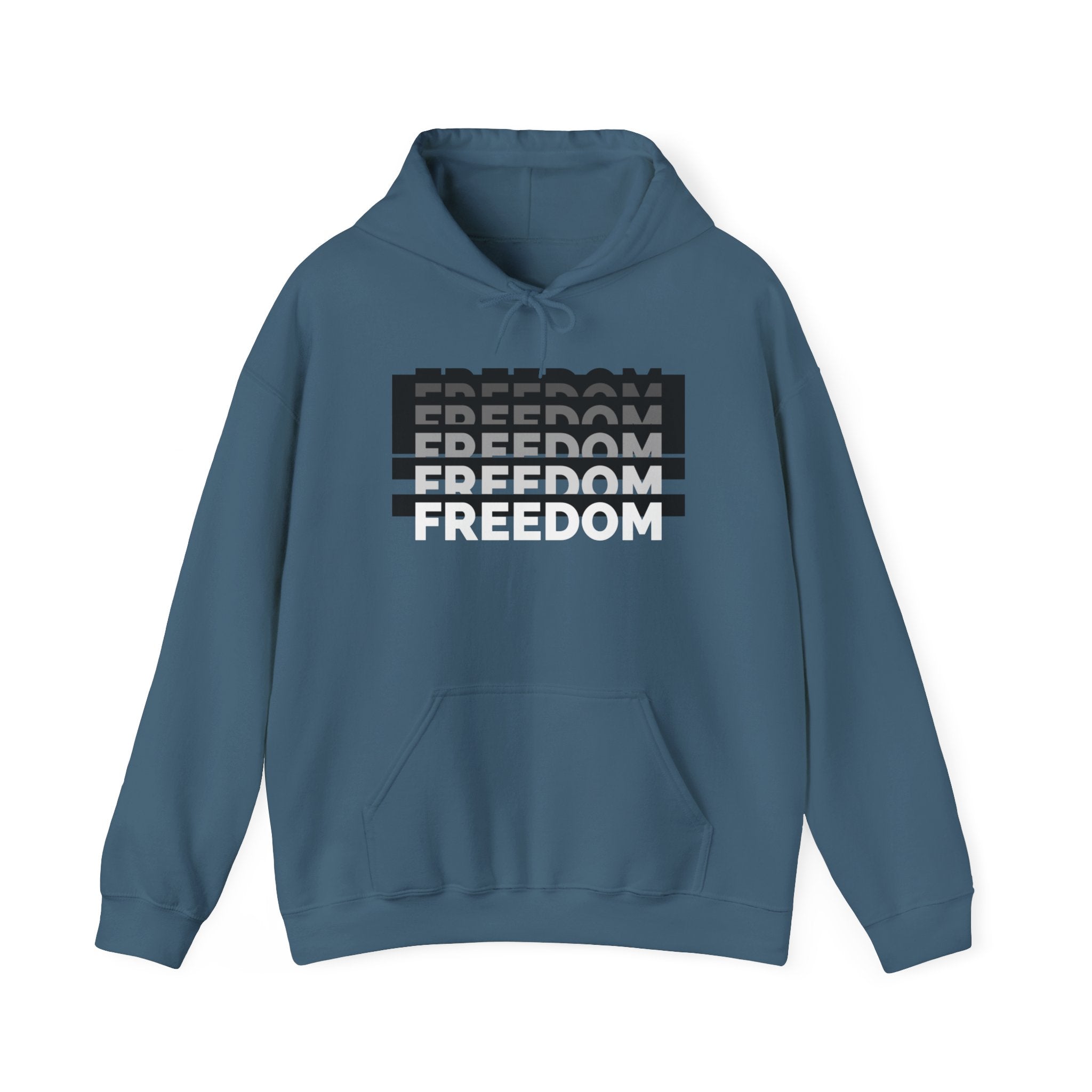 Freedom | Men's Ultra Comfortable Hoodie | Sizes Up To 5XL