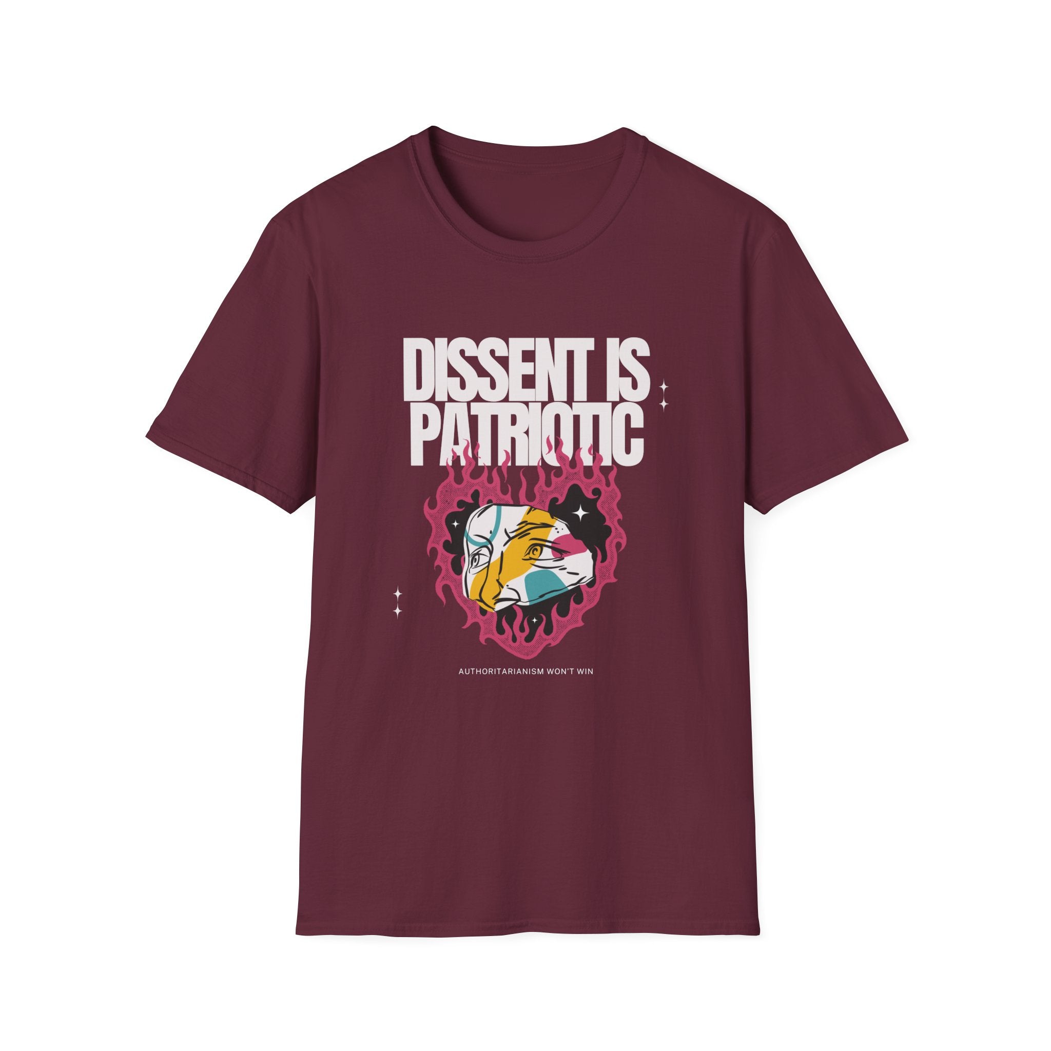 Dissent is Patriotic | Women 100% Cotton T-Shirt | Sizes Up To 5XL