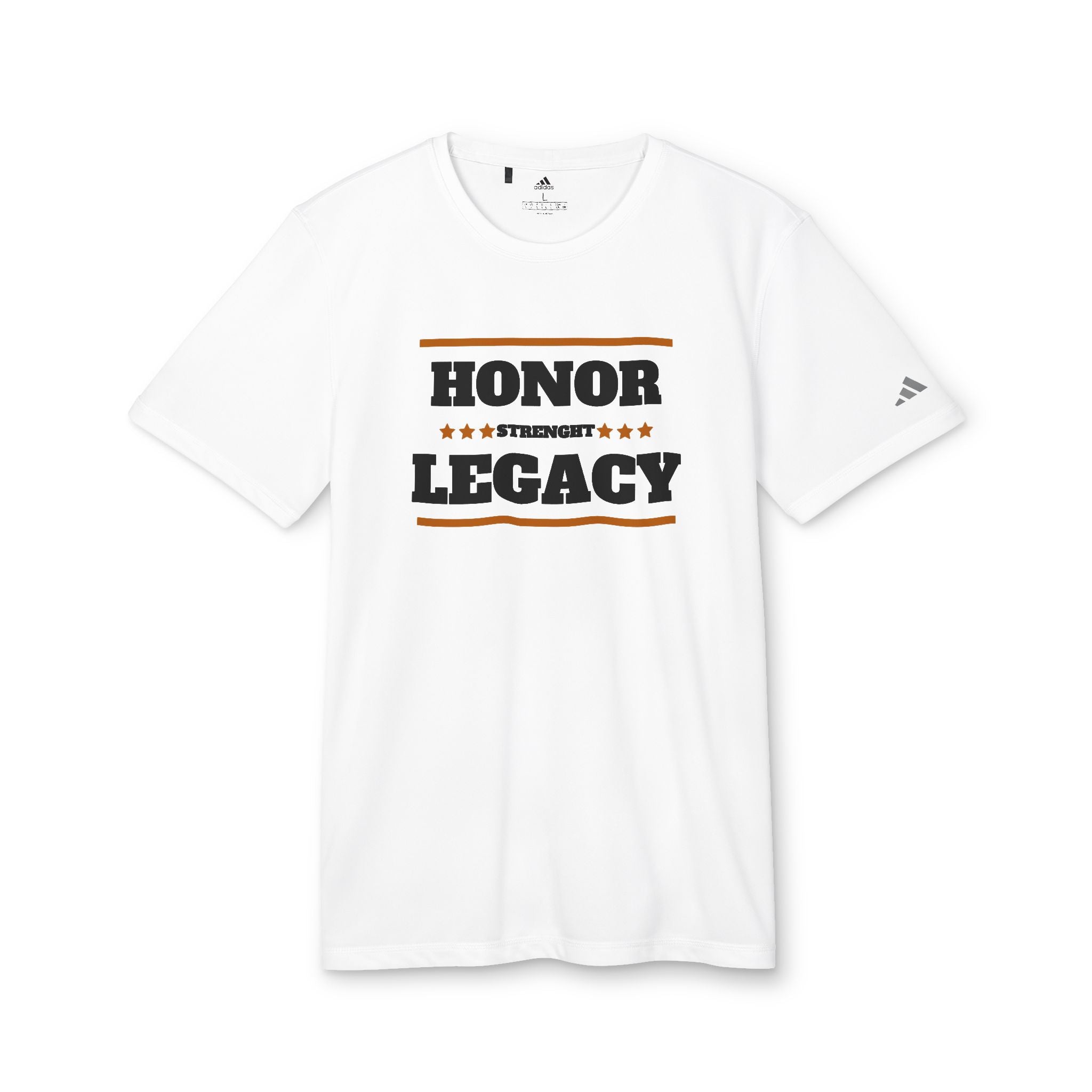 Honor, Strength, Legacy | Adidas® Men's Sport T-Shirt | Sizes Up To 4XL