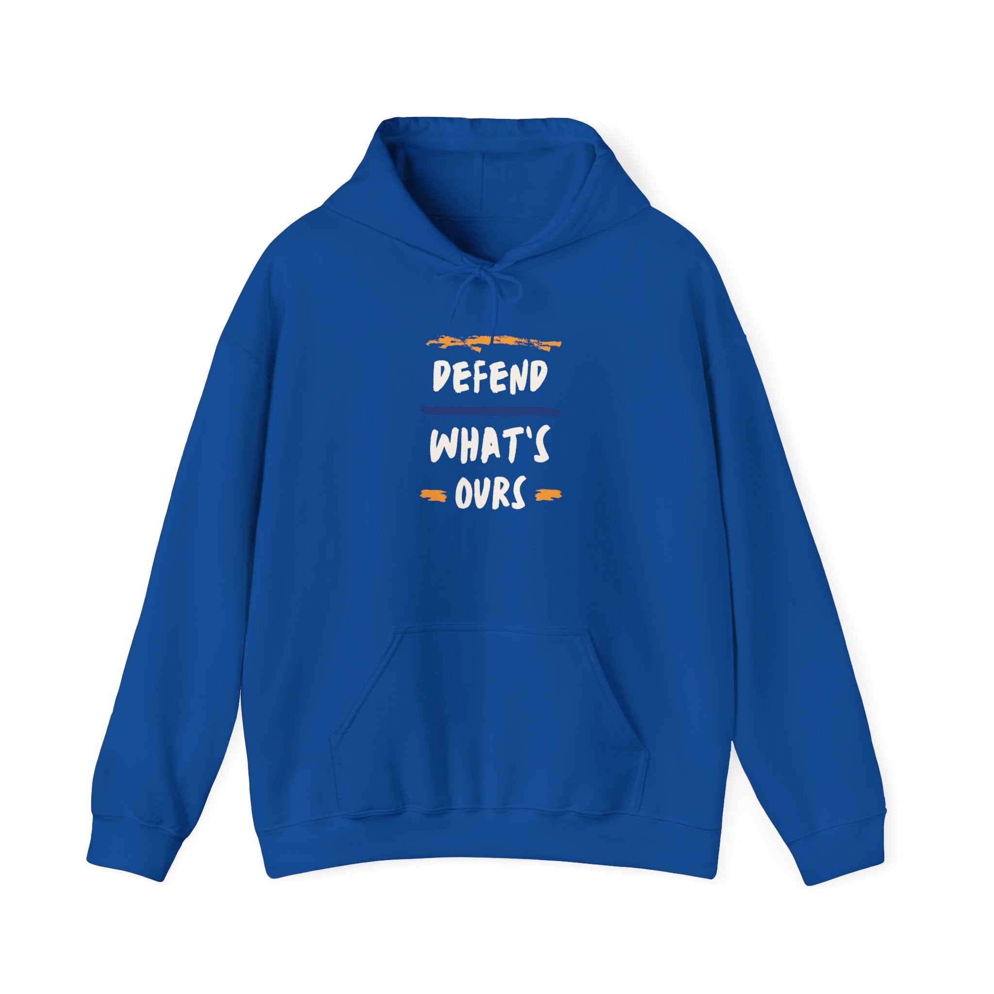 Defend What's Ours | Men's Soft Cotton Blend Hoodie | Sizes Up To 5XL