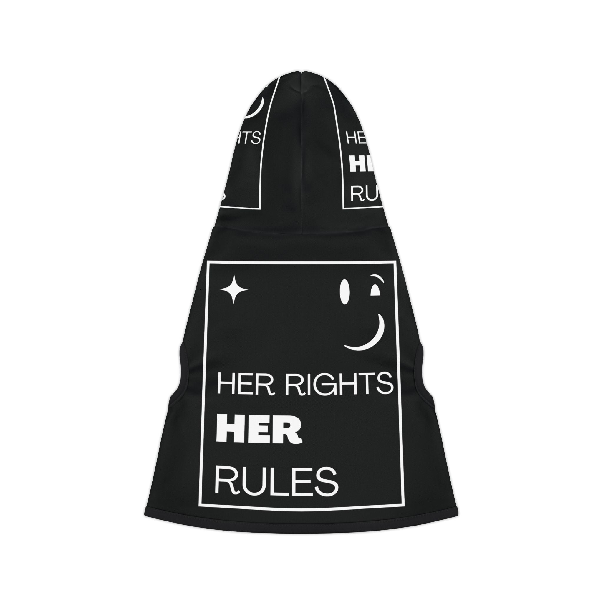 Her Rights, Her Rules | Pet Rights Protest Hoodie | Sizes From XXs to 2XL