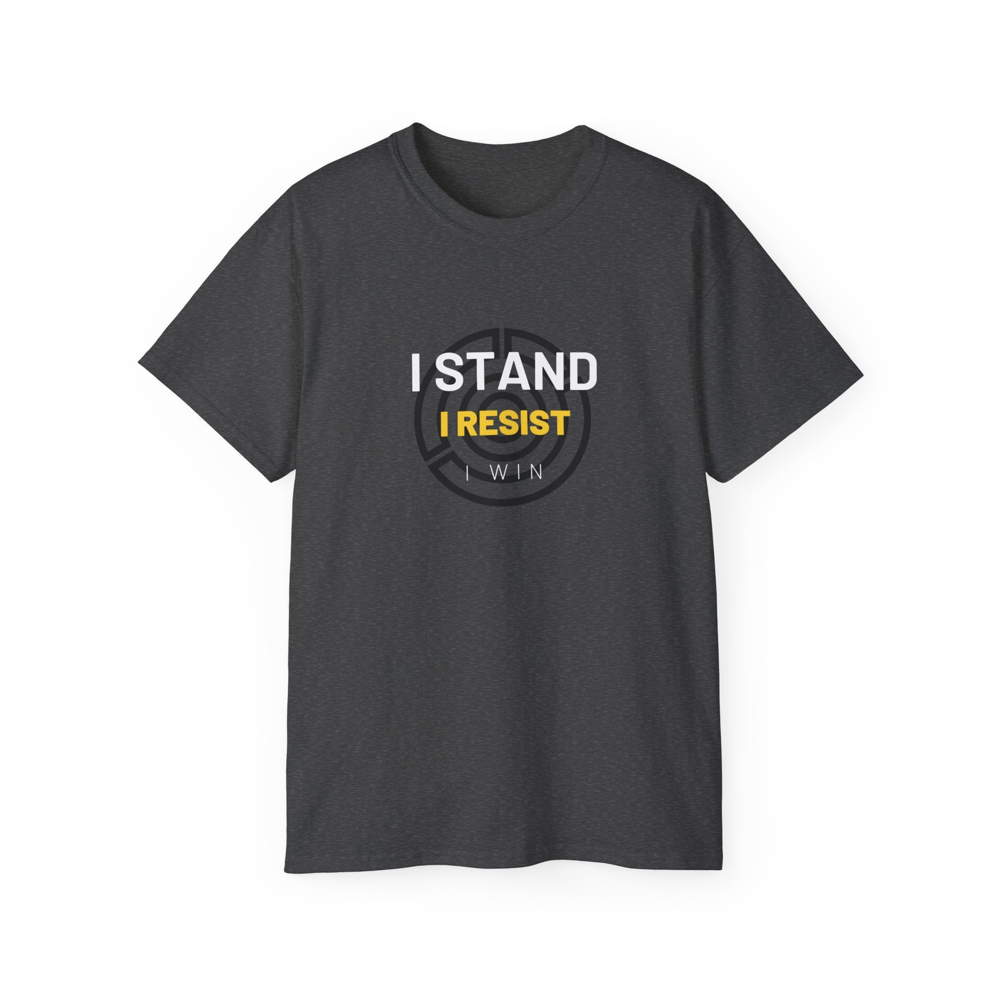 I Stand. I Resist. I Win. | Men's 100% Cotton T-Shirt | Sizes Up To 5XL