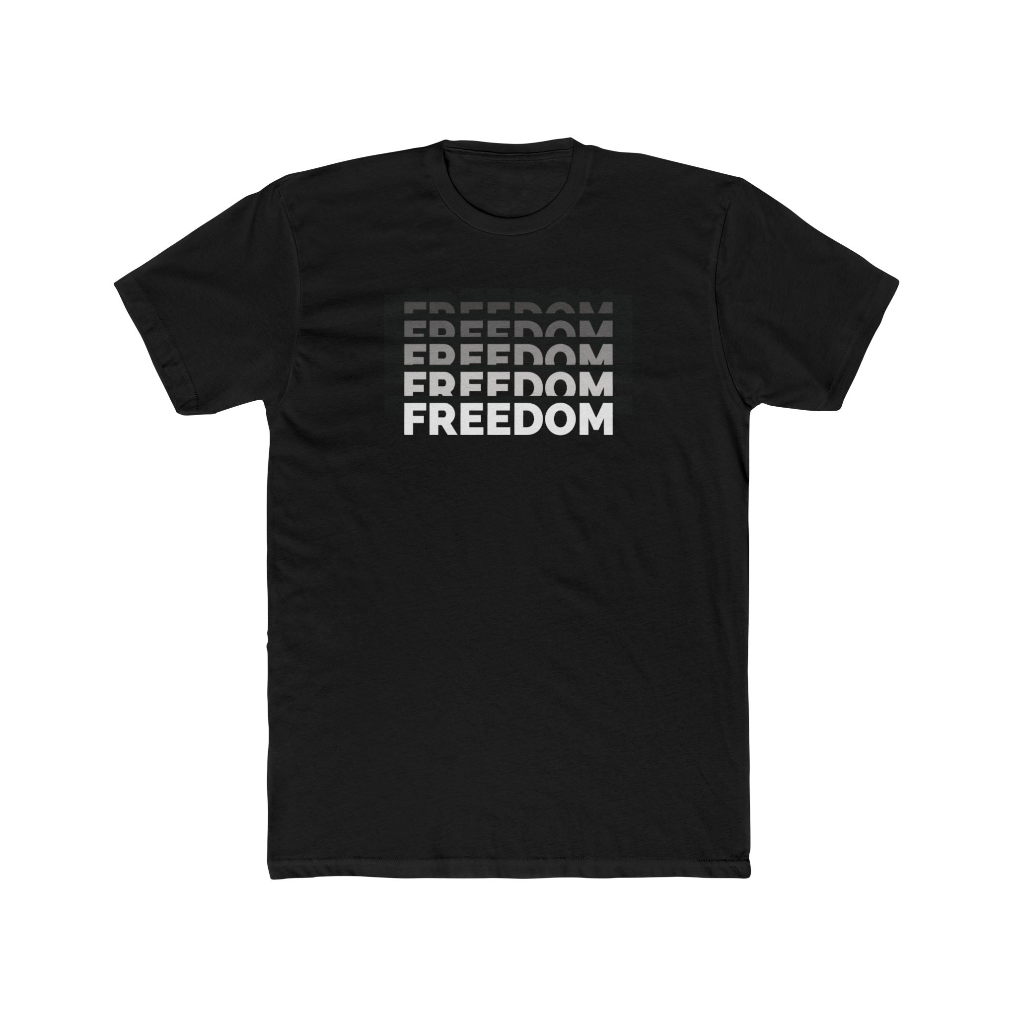 Freedom | Women's 100% Cotton T-Shirt | Sizes Up To 5XL