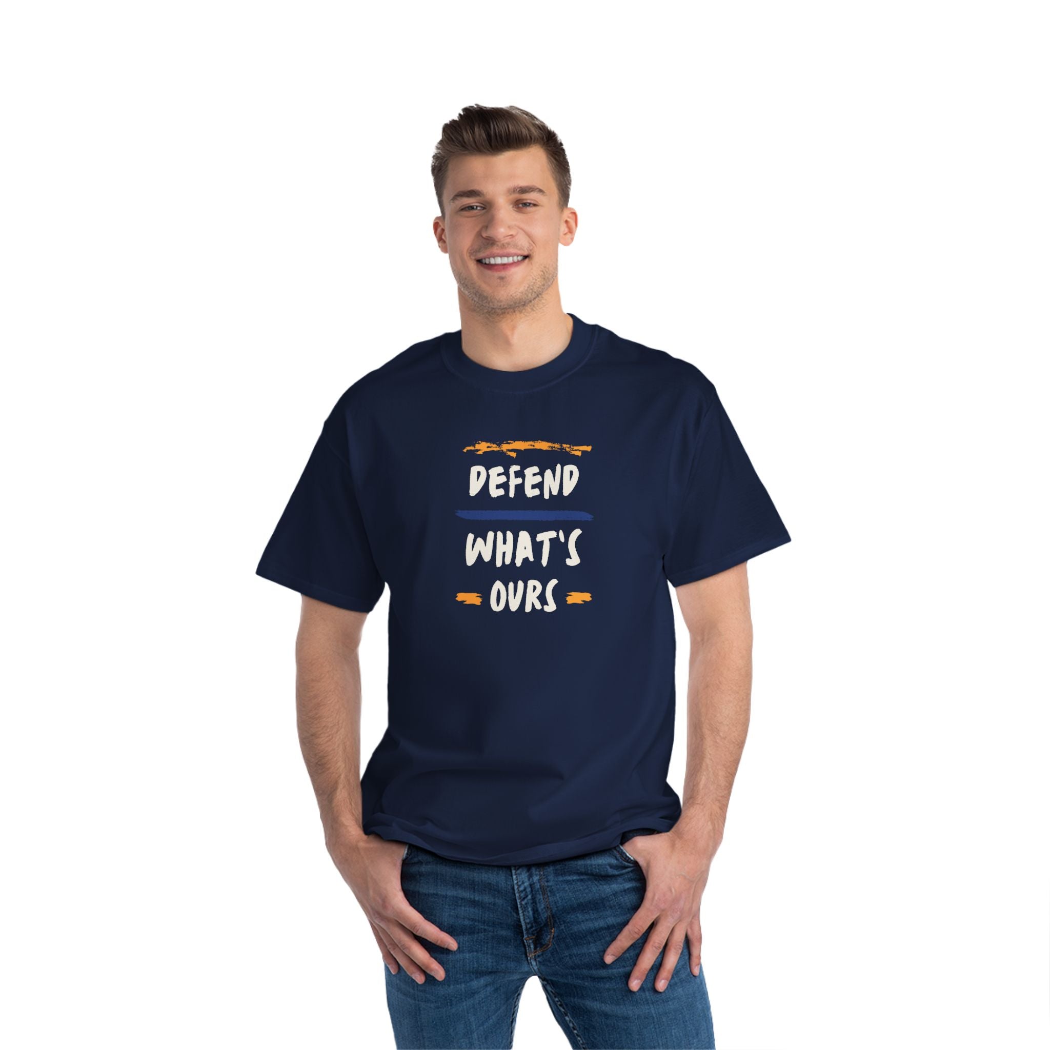 Defend What's Ours | Men's Short-Sleeve T-Shirt | Sizes Up To 6XL