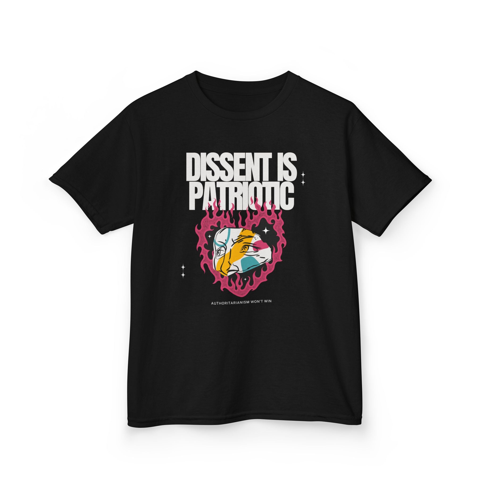 Dissent is Patriotic | Kids Heavy 100% Cotton T-Shirt | Size XS to XL