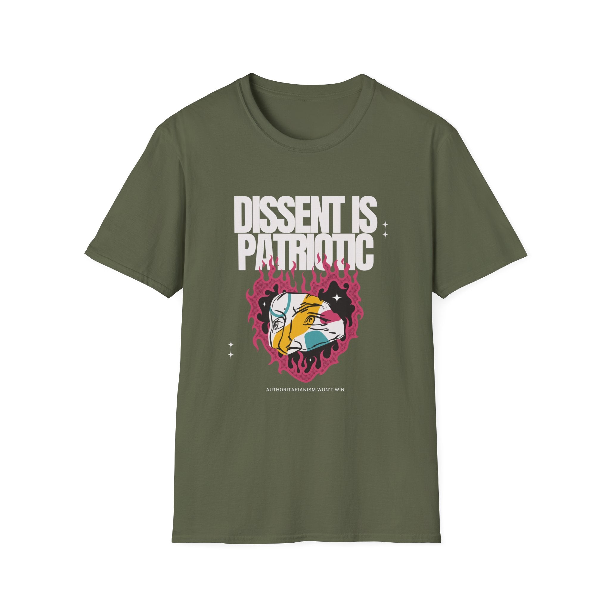Dissent is Patriotic | Women 100% Cotton T-Shirt | Sizes Up To 5XL