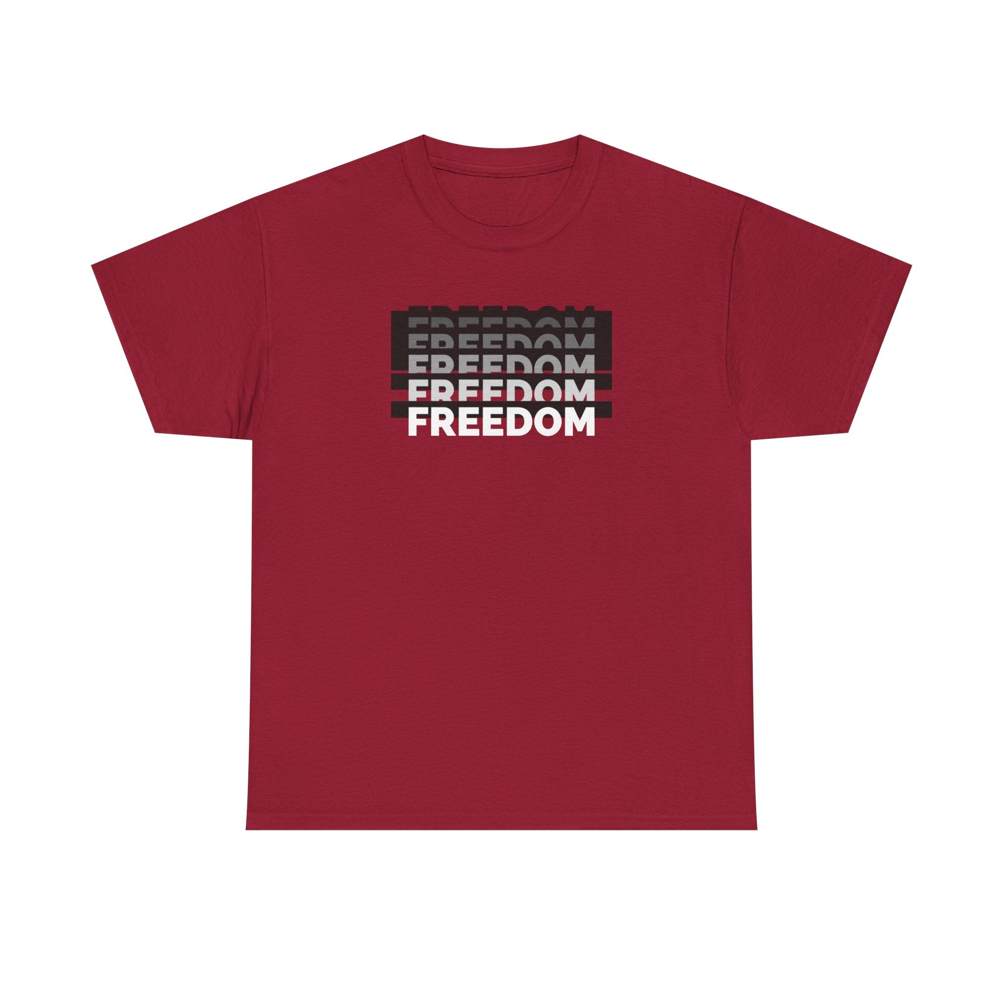 Freedom | Men's 100% USA Cotton T-Shirt | Sizes Up To 5XL