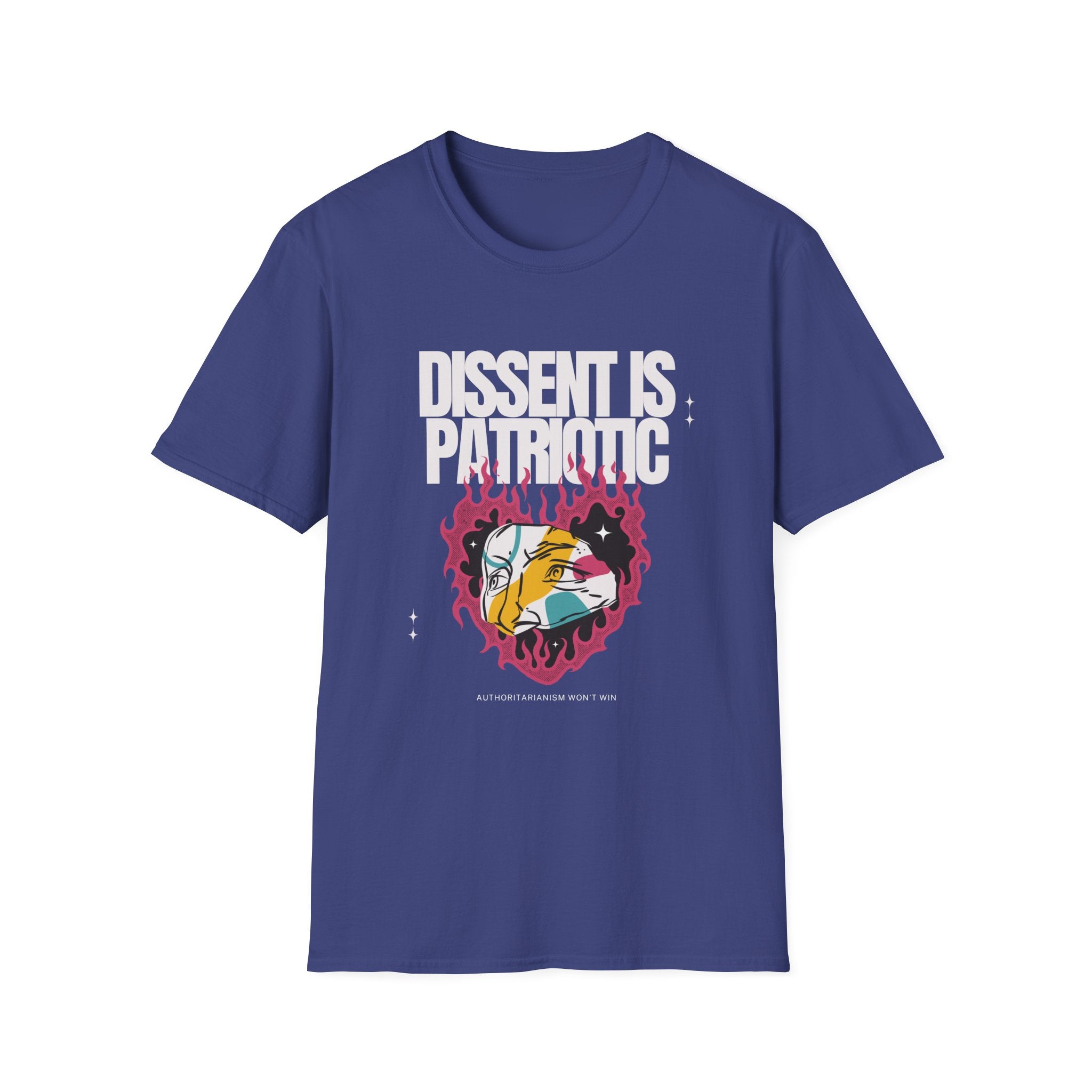 Dissent is Patriotic | Women 100% Cotton T-Shirt | Sizes Up To 5XL