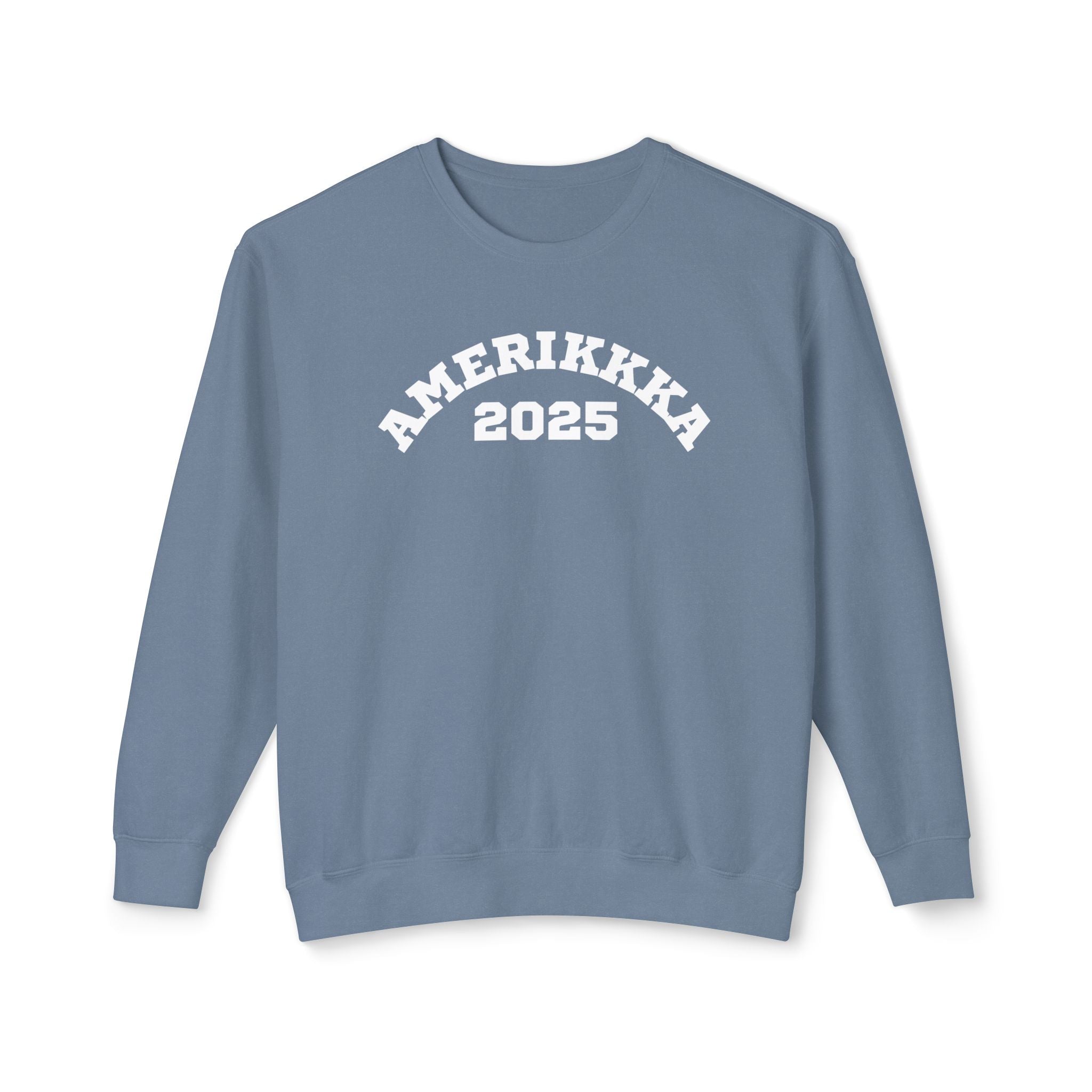 Amerikkka 2025 | Men's Lightweight Crewneck | Sizes Up To 3XL