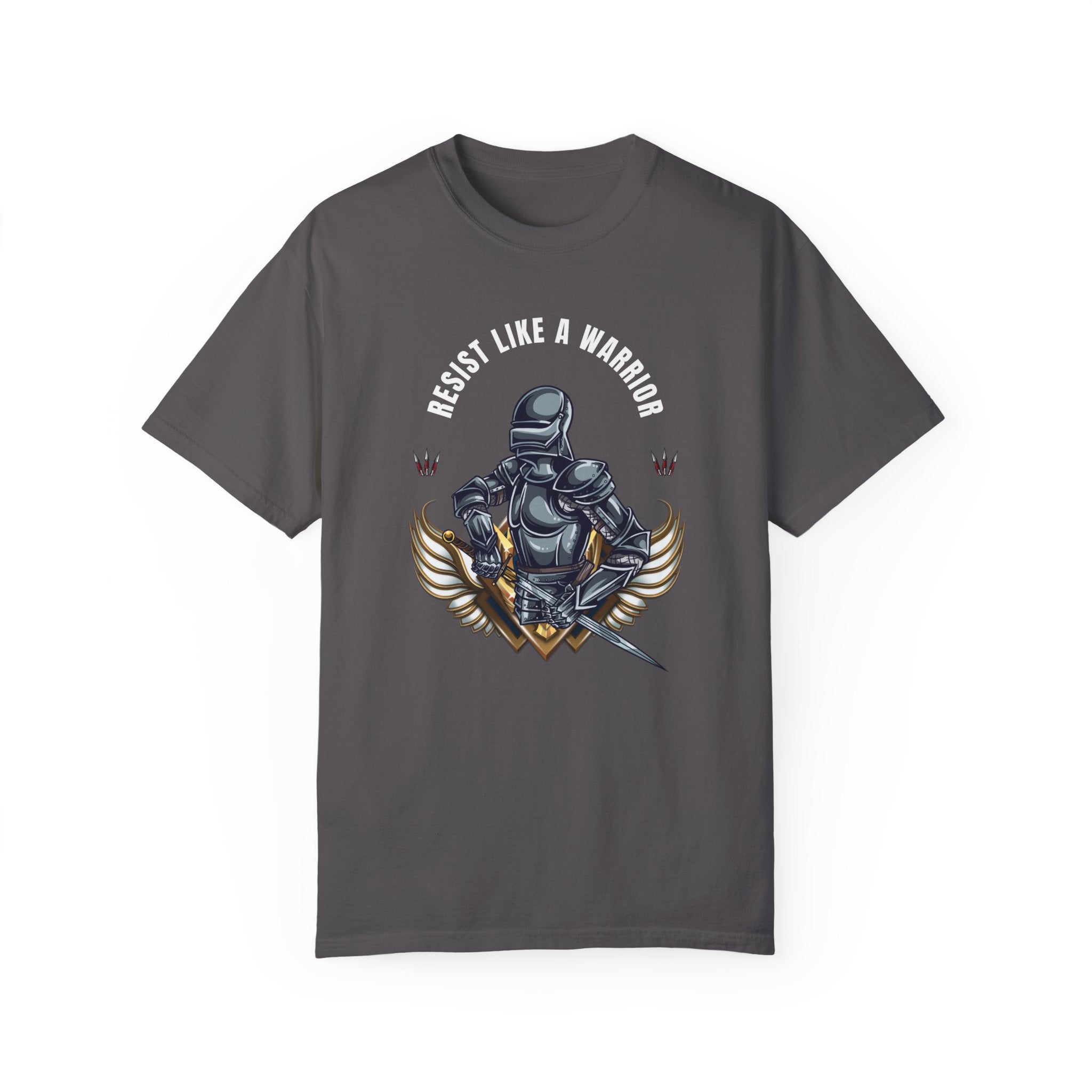 'Resist Like a Warrior' | Men's 100% USA Cotton T-shirt | Sizes Up To 4XL