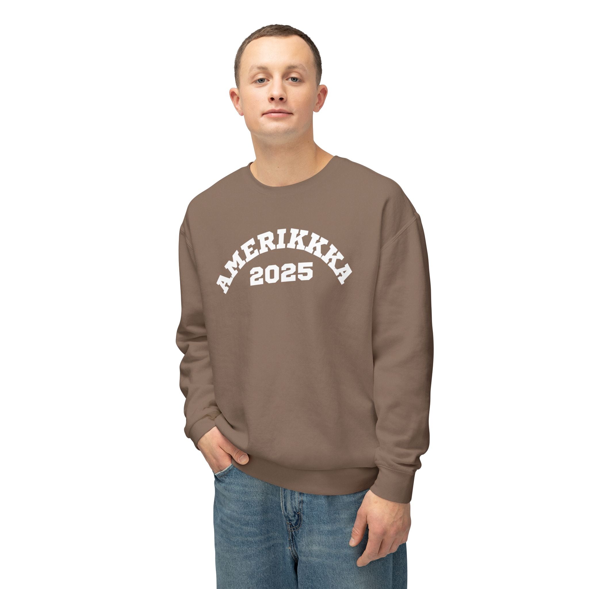 Amerikkka 2025 | Men's Lightweight Crewneck | Sizes Up To 3XL