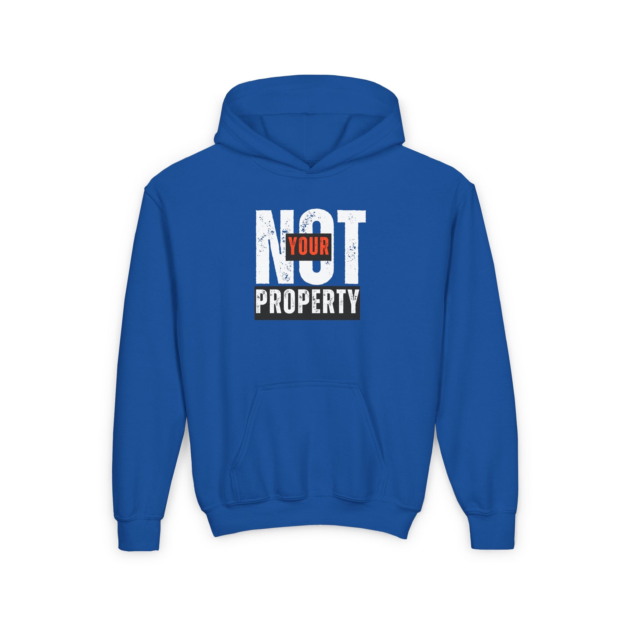Not Your Property | Girls' & Teens Empowerment Hoodie | Sizes From S to XL