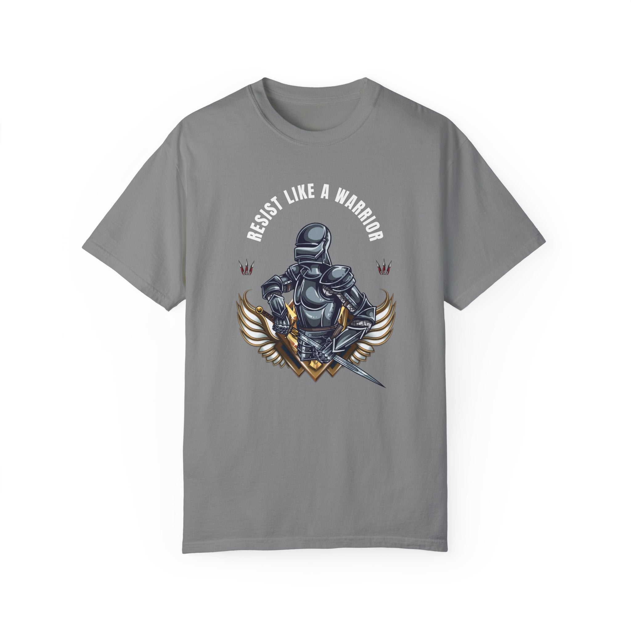 'Resist Like a Warrior' | Men's 100% USA Cotton T-shirt | Sizes Up To 4XL