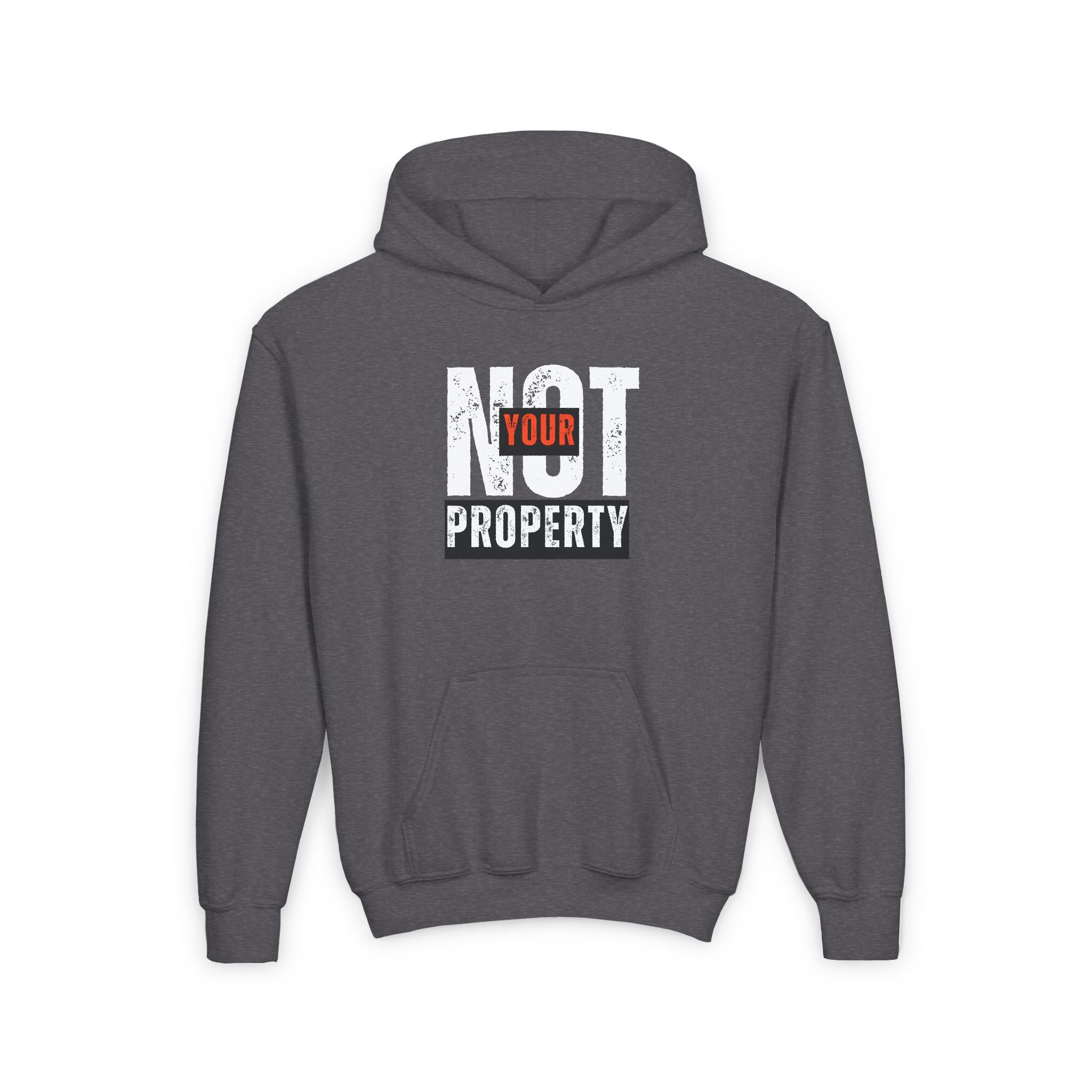Not Your Property | Girls' & Teens Empowerment Hoodie | Sizes From S to XL