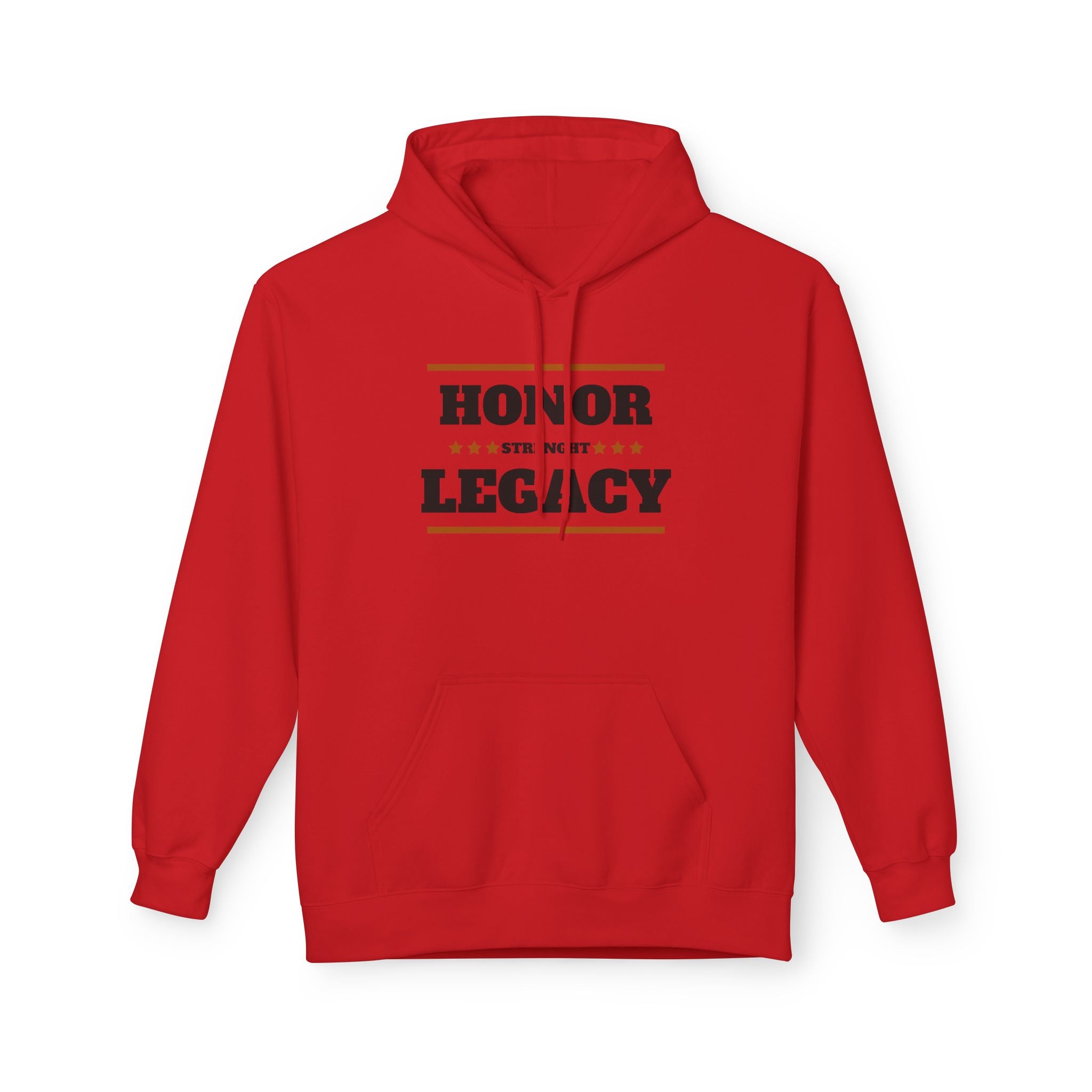 Honor. Strength. Legacy | Men's Softstyle Fleece Hoodie | Sizes Up To 5XL