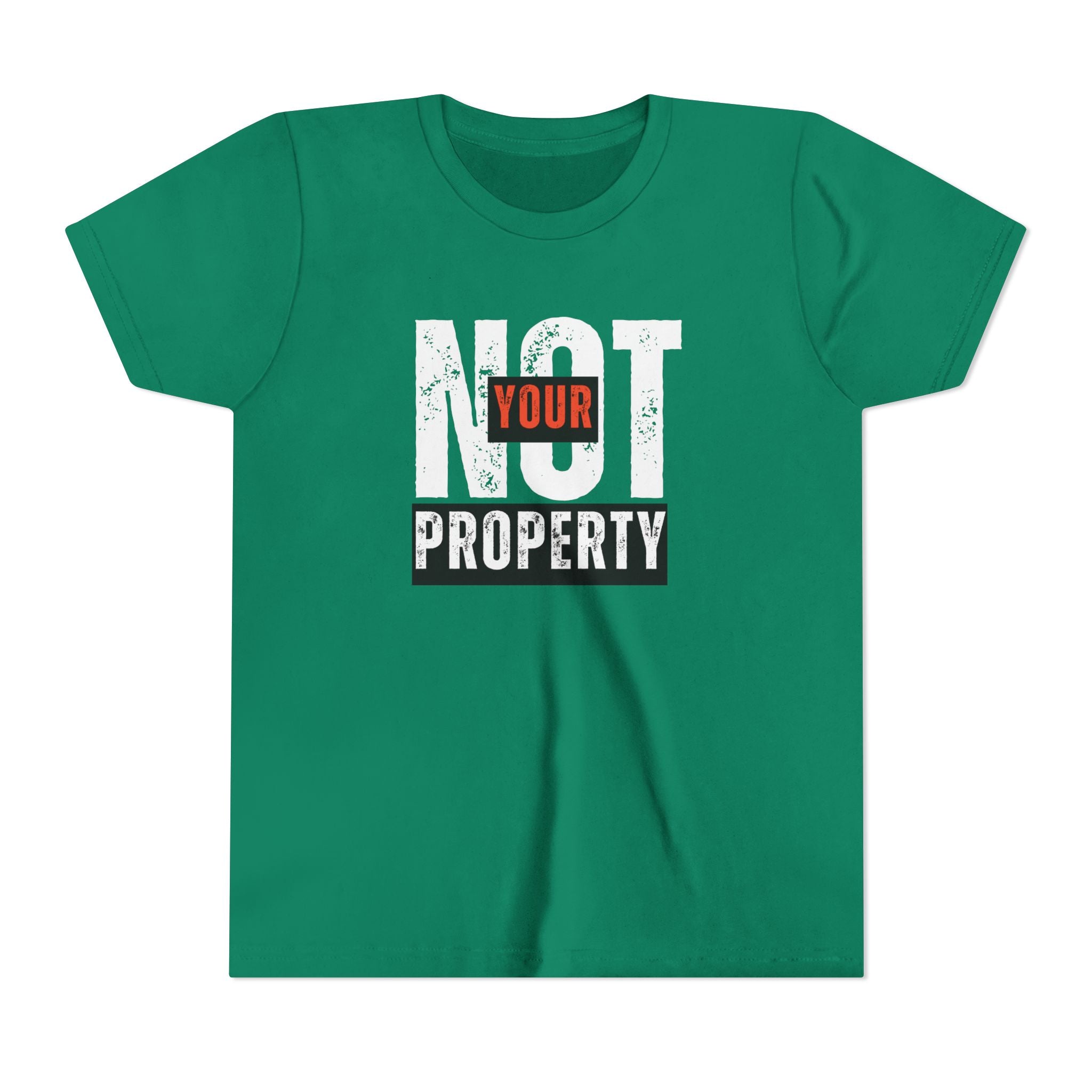 Not Your Property | Girls’ & Teens 100% Cotton Tee | Sizes Up XL