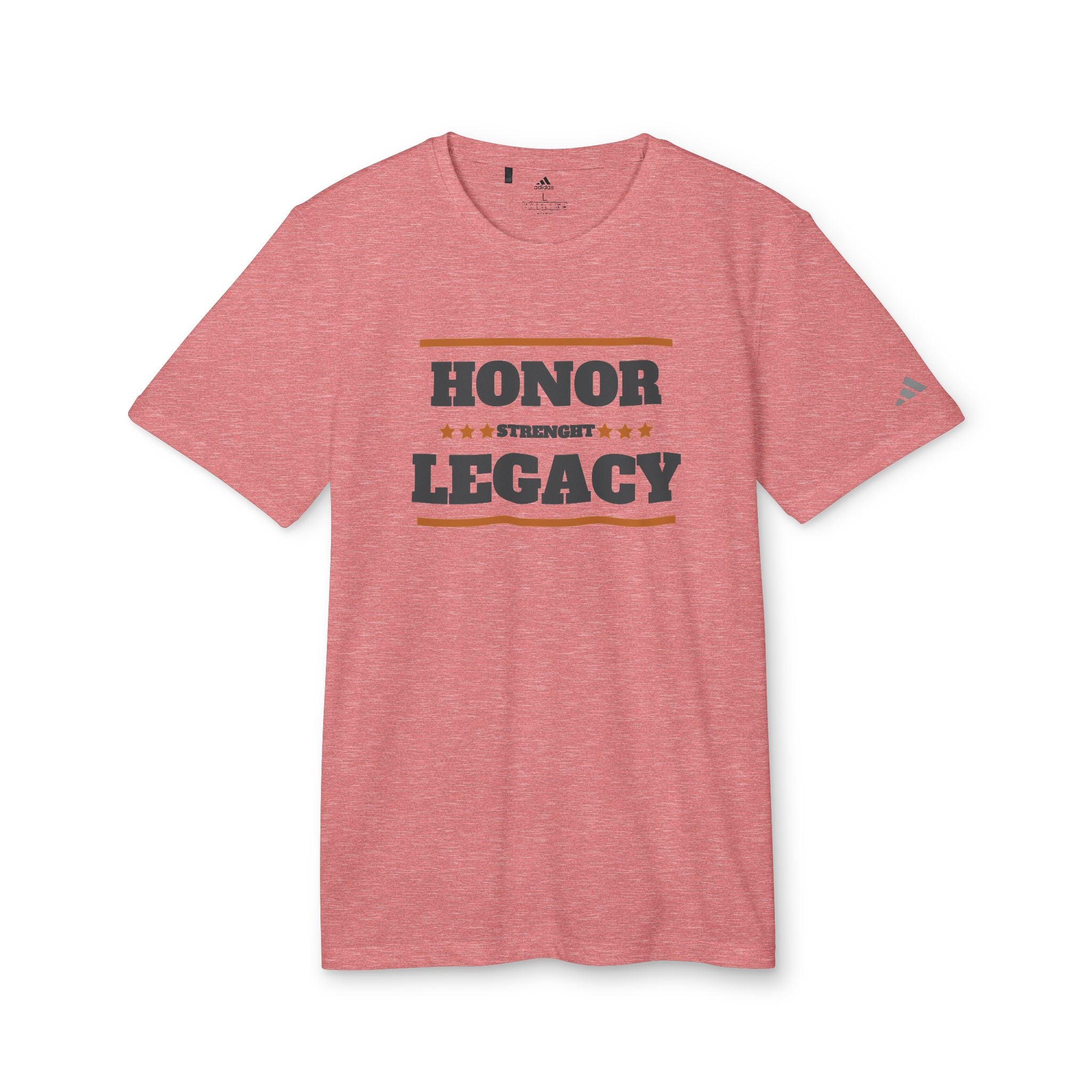 Honor, Strength, Legacy | Adidas® Men's Sport T-Shirt | Sizes Up To 4XL