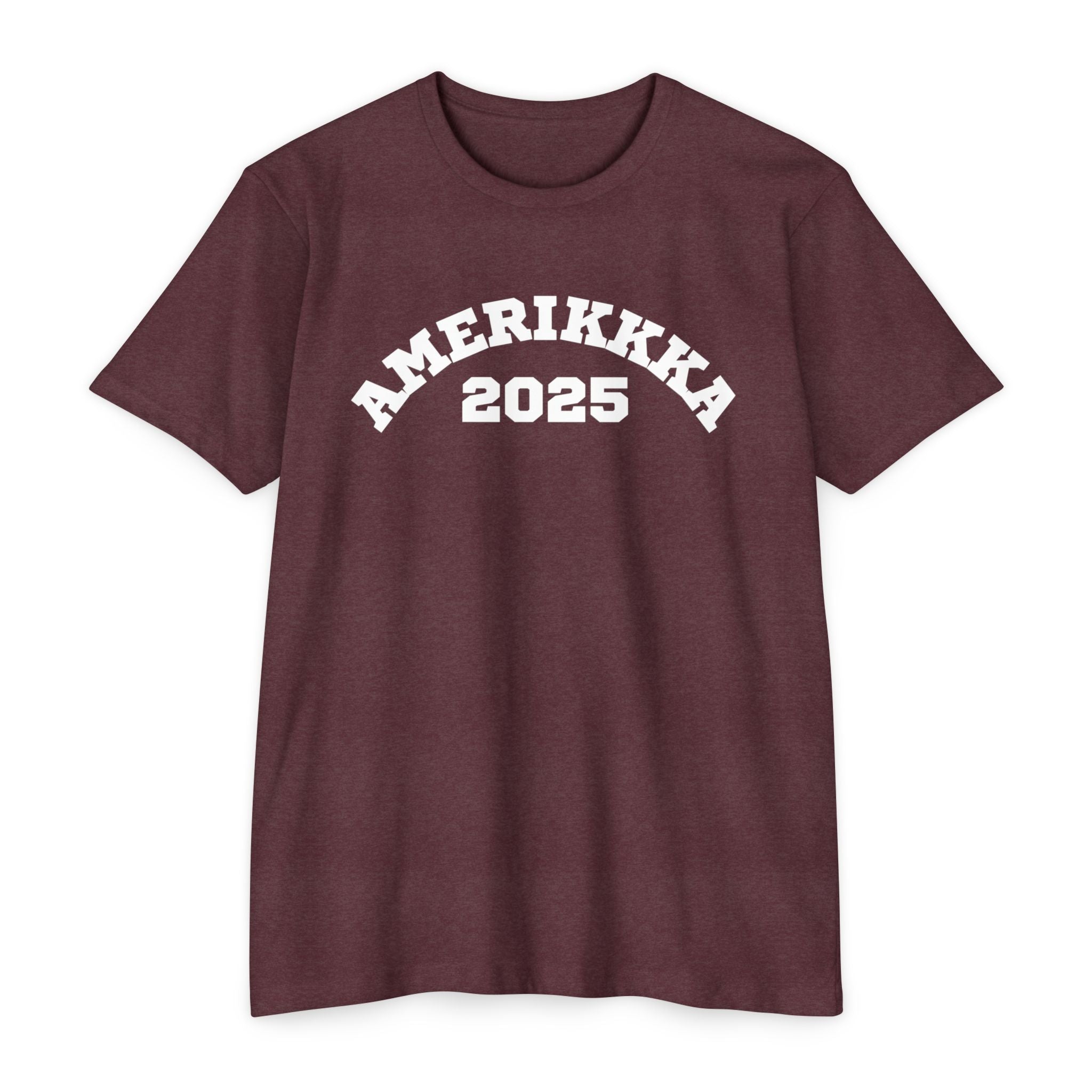 AMERIKKKA 2025 | Men's CVC Jersey T-Shirt | Sizes Up To 4XL