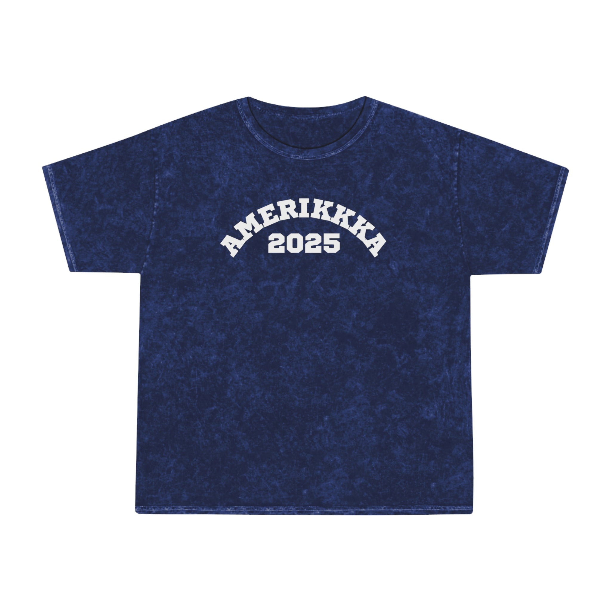 AMERIKKKA 2025 | Women's 100% Cotton Mineral Wash T-Shirt | Sizes Up To 2XL