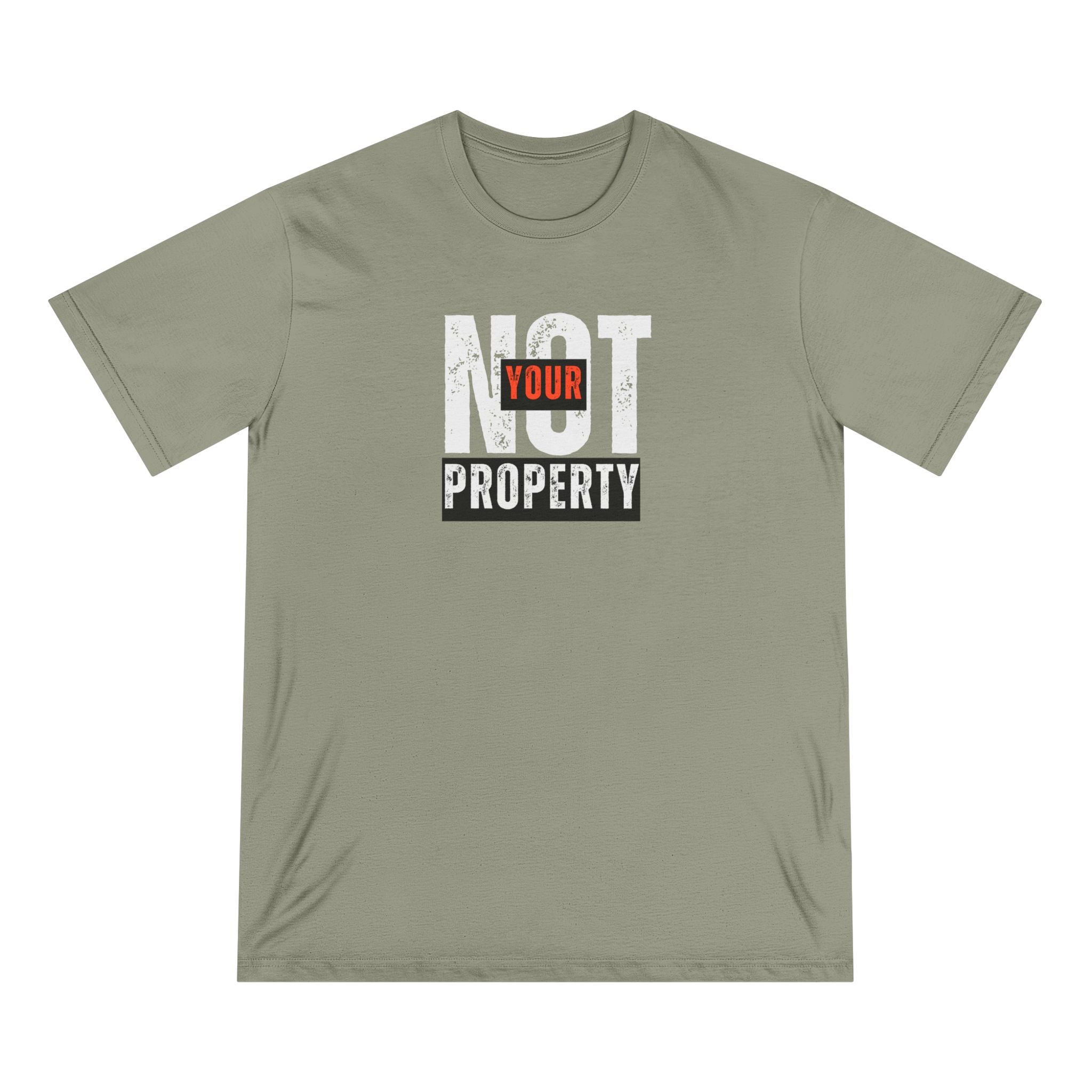 Not Your Property | Women's Organic T-Shirt | Sizes Up To 3XL