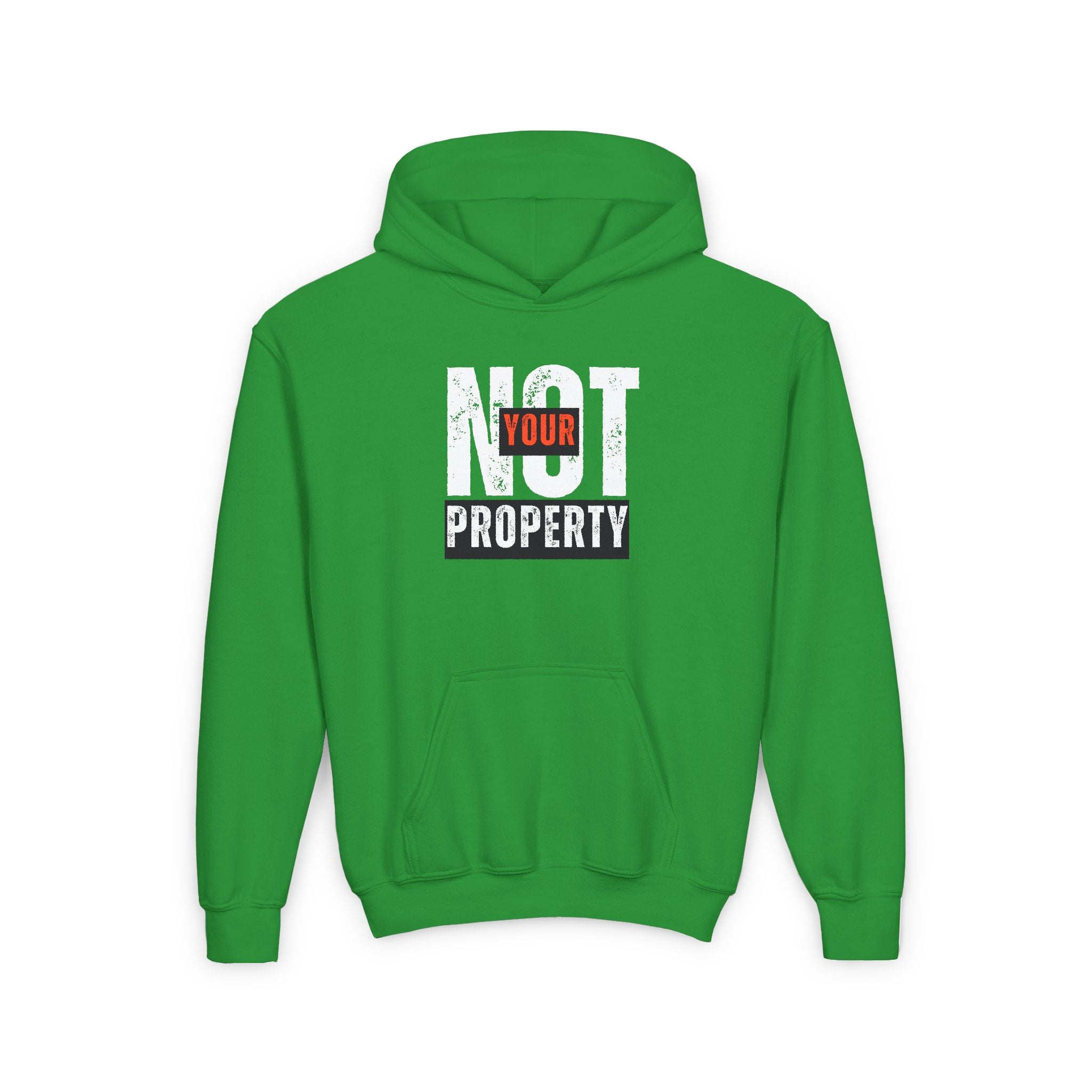 Not Your Property | Girls' & Teens Empowerment Hoodie | Sizes From S to XL