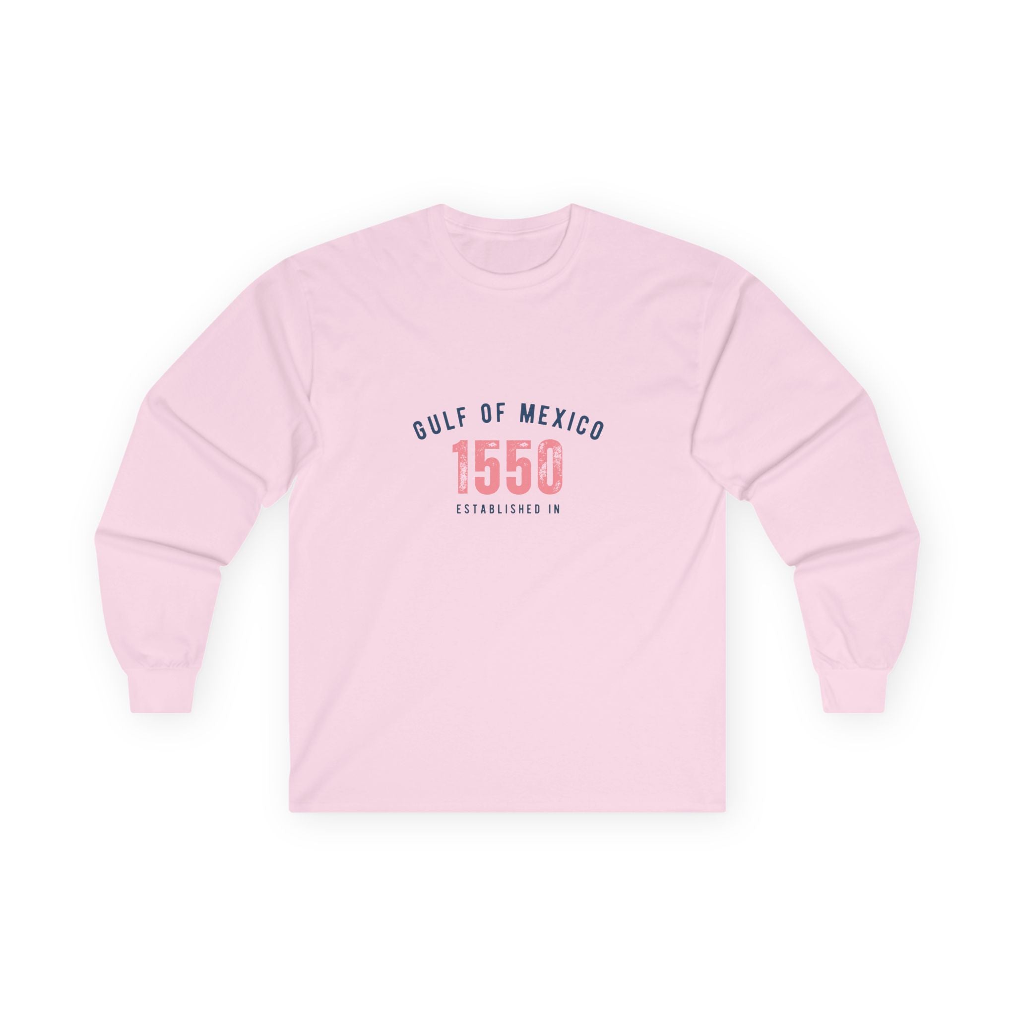 Gulf of Mexico - Established in 1550 | Women's Long Sleeve Tee | | Sizes Up To 5XL