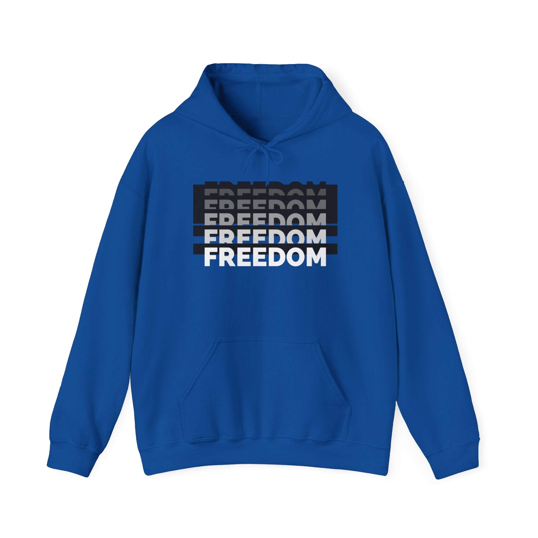 Freedom | Men's Ultra Comfortable Hoodie | Sizes Up To 5XL