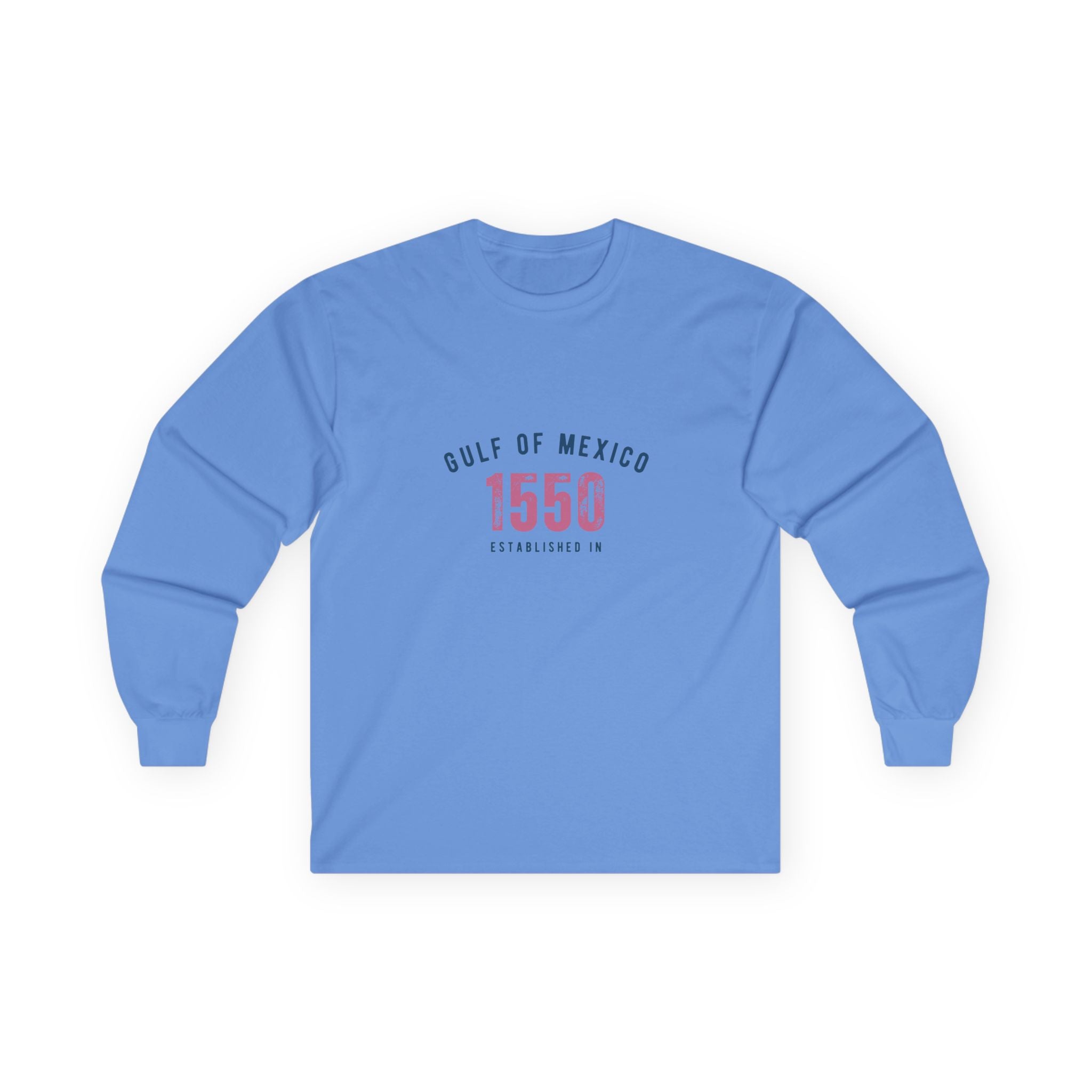 Gulf of Mexico - Established in 1550 | Women's Long Sleeve Tee | | Sizes Up To 5XL