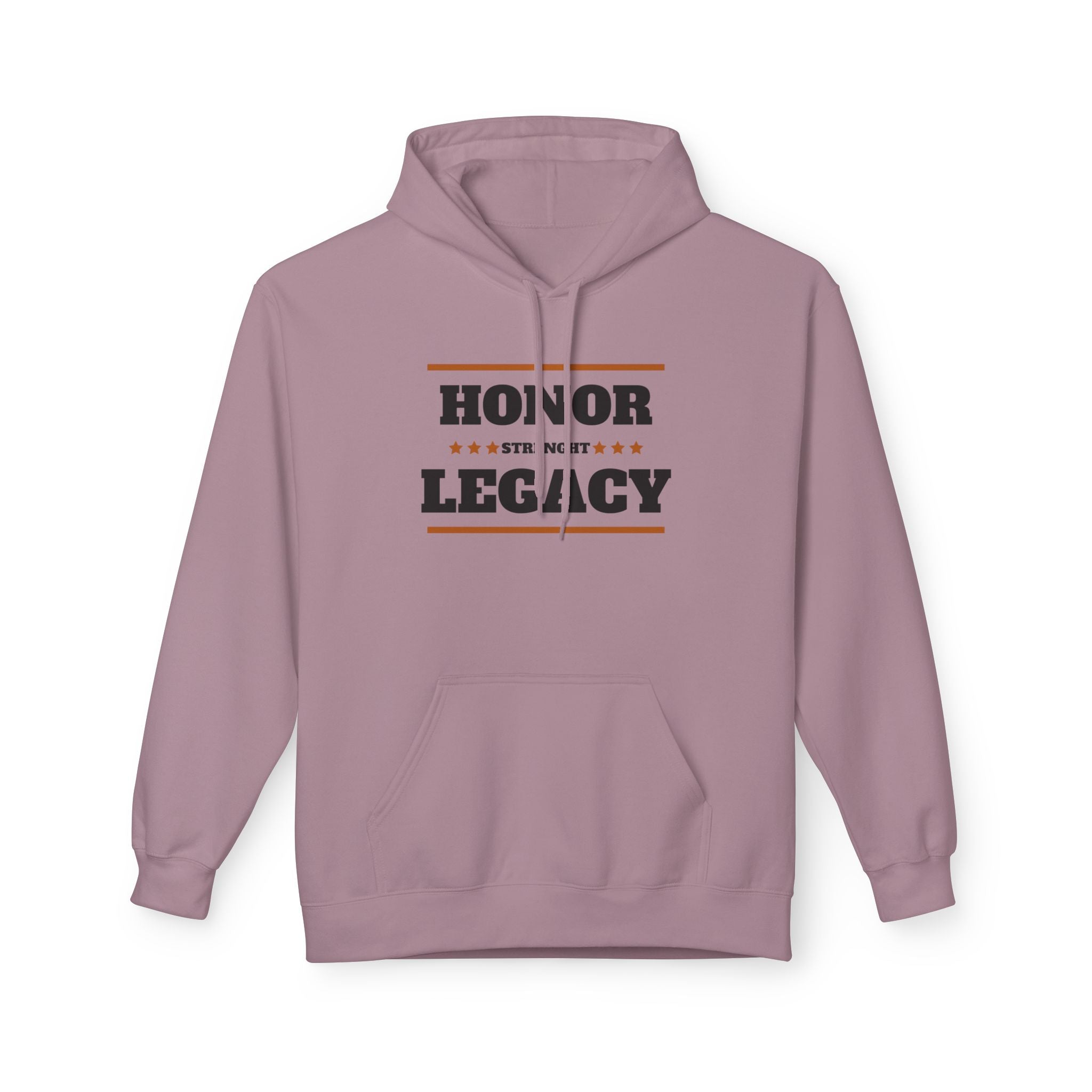 Honor. Strength. Legacy | Men's Softstyle Fleece Hoodie | Sizes Up To 5XL