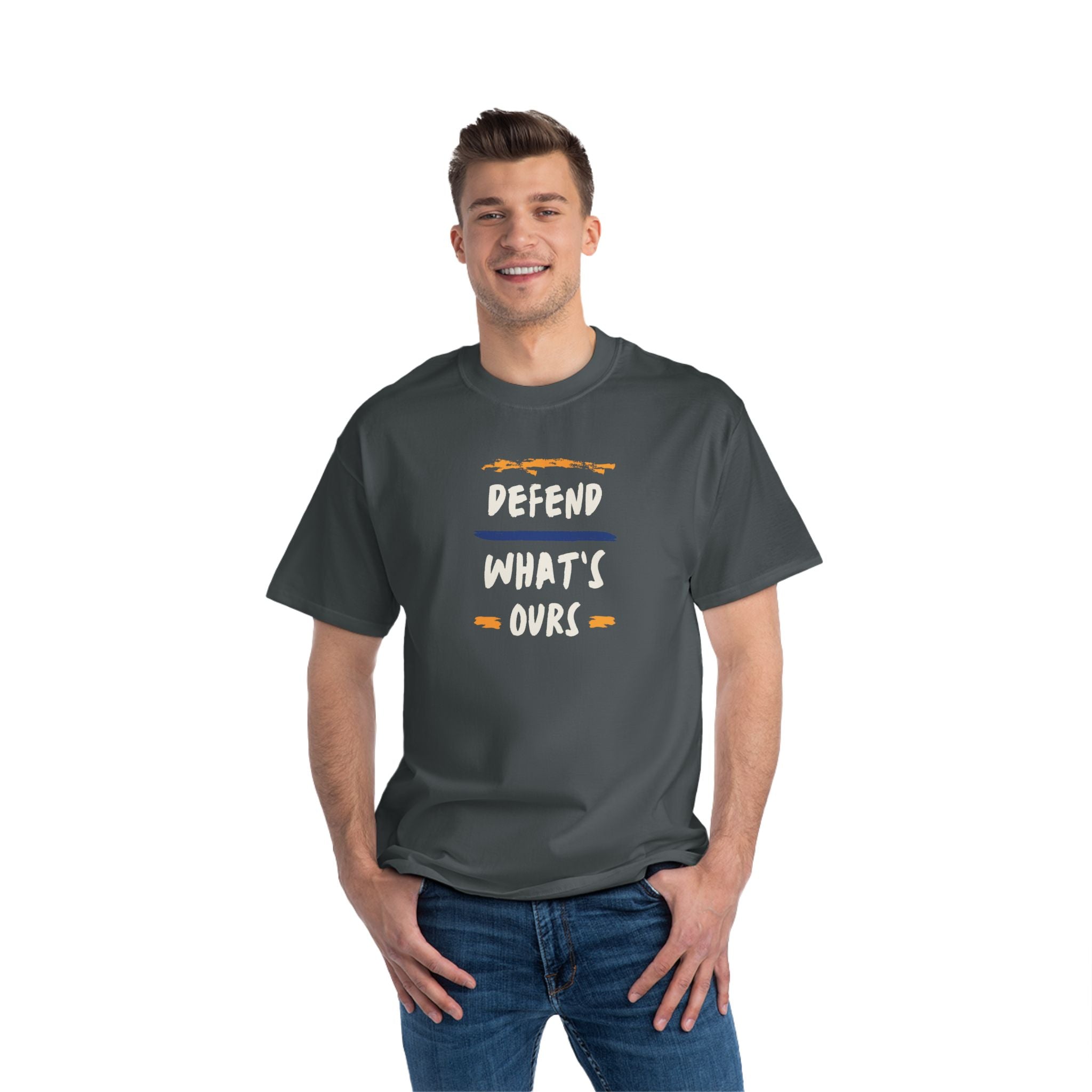 Defend What's Ours | Men's Short-Sleeve T-Shirt | Sizes Up To 6XL