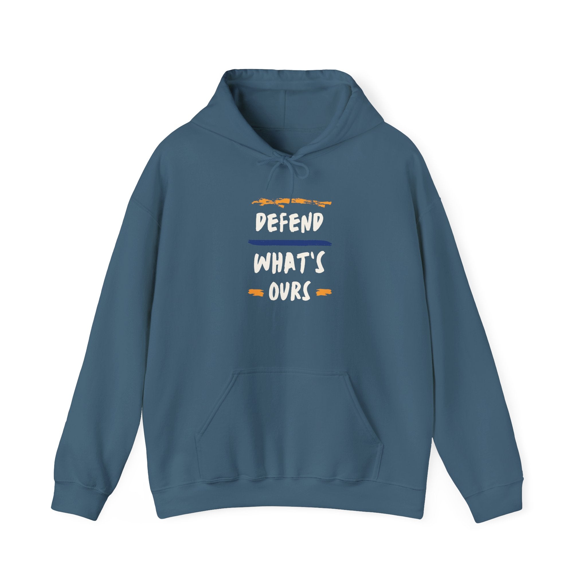 Defend What's Ours | Men's Soft Cotton Blend Hoodie | Sizes Up To 5XL