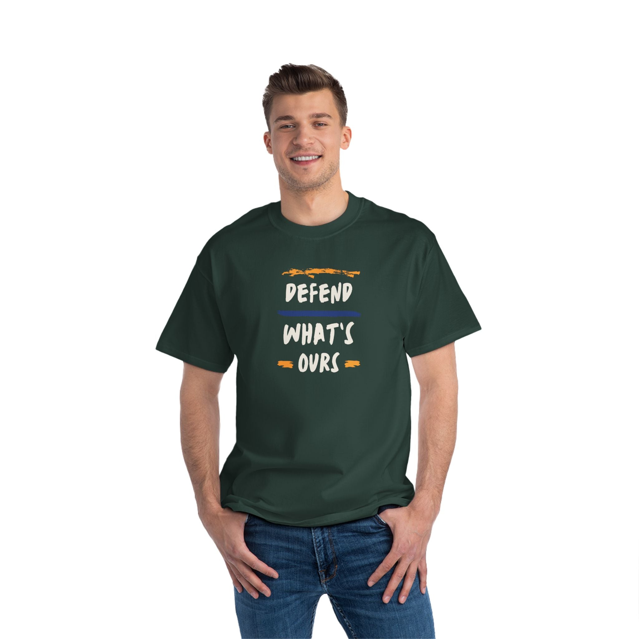 Defend What's Ours | Men's Short-Sleeve T-Shirt | Sizes Up To 6XL