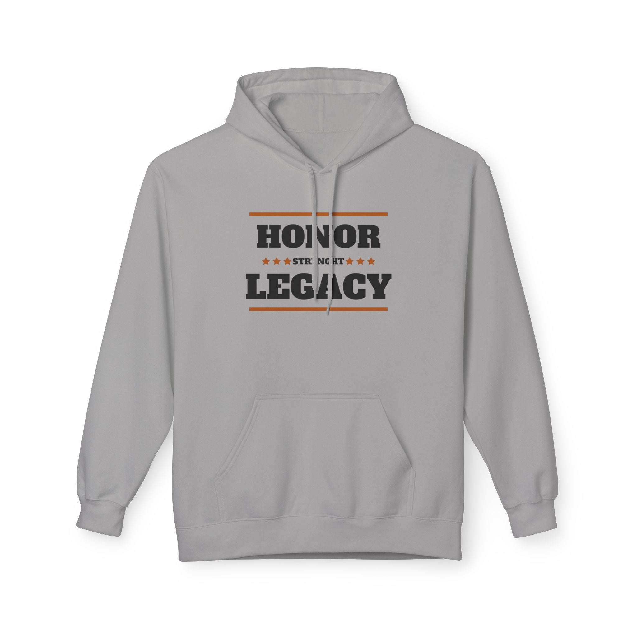 Honor. Strength. Legacy | Men's Softstyle Fleece Hoodie | Sizes Up To 5XL