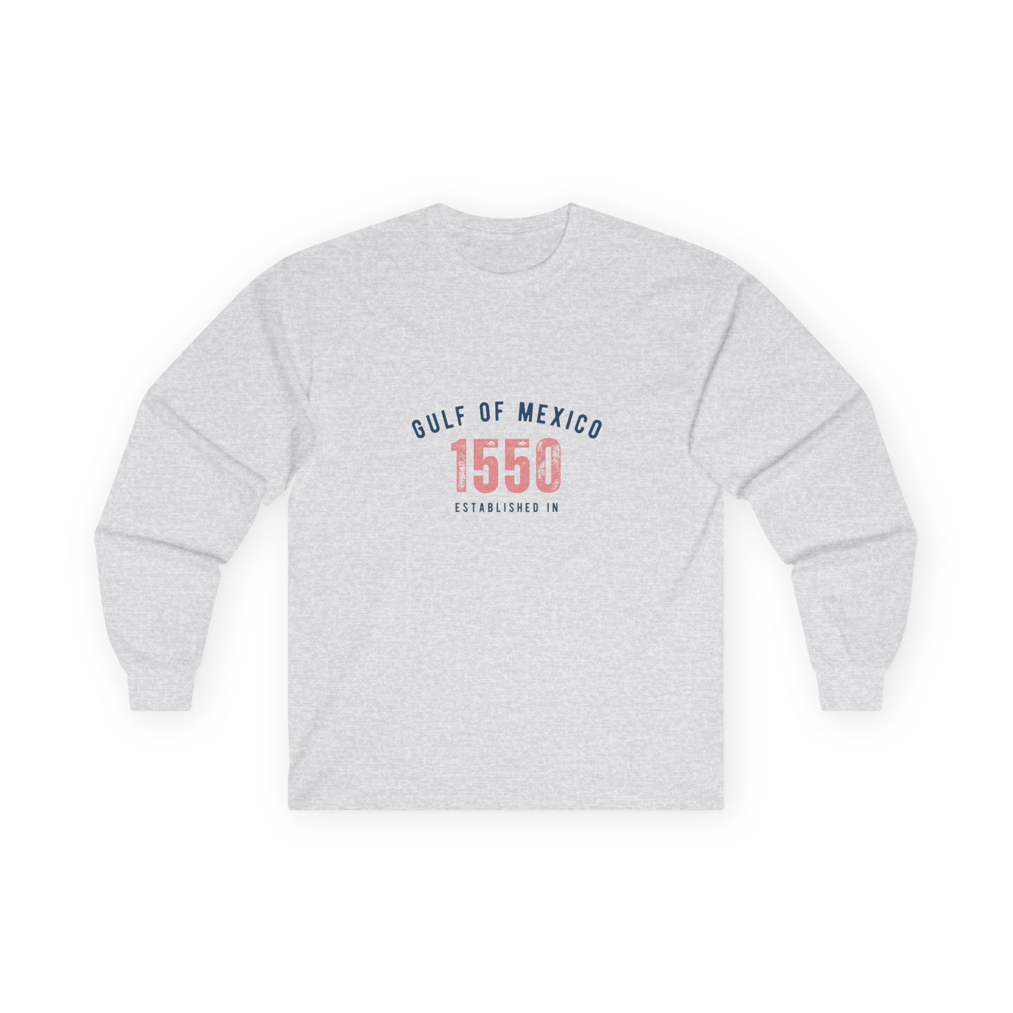 Gulf of Mexico - Established in 1550 | Women's Long Sleeve Tee | | Sizes Up To 5XL