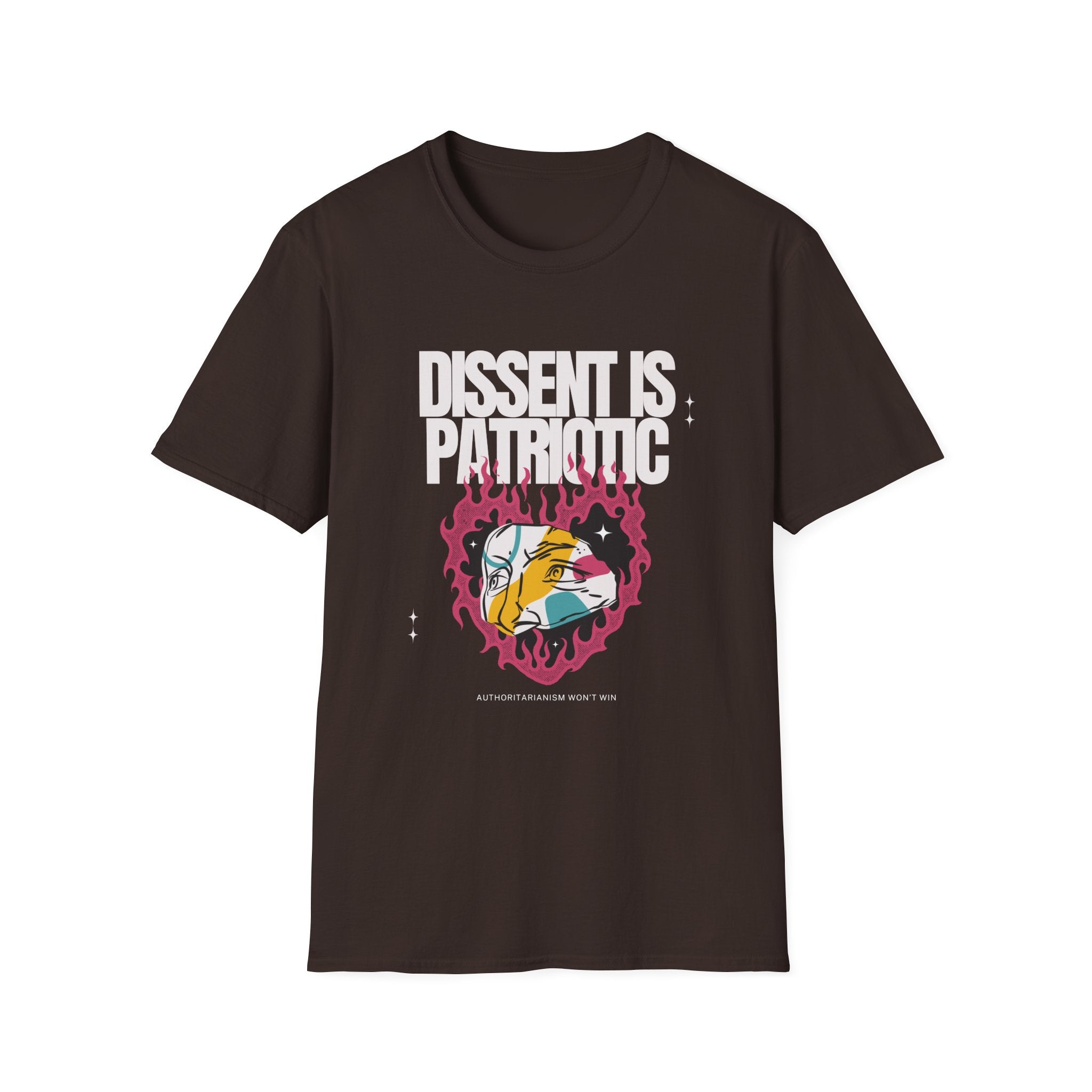 Dissent is Patriotic | Women 100% Cotton T-Shirt | Sizes Up To 5XL