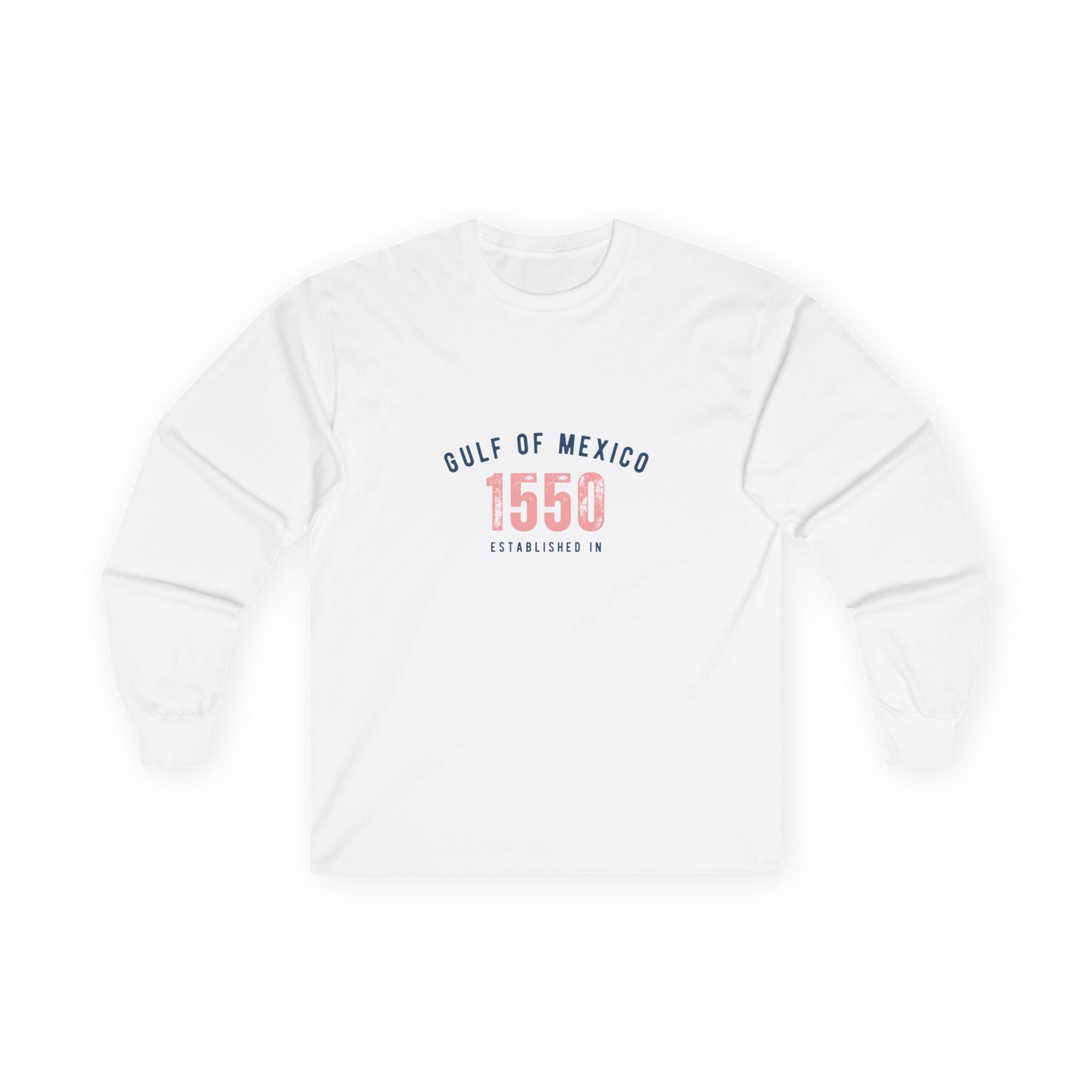 Gulf of Mexico - Established in 1550 | Women's Long Sleeve Tee | | Sizes Up To 5XL
