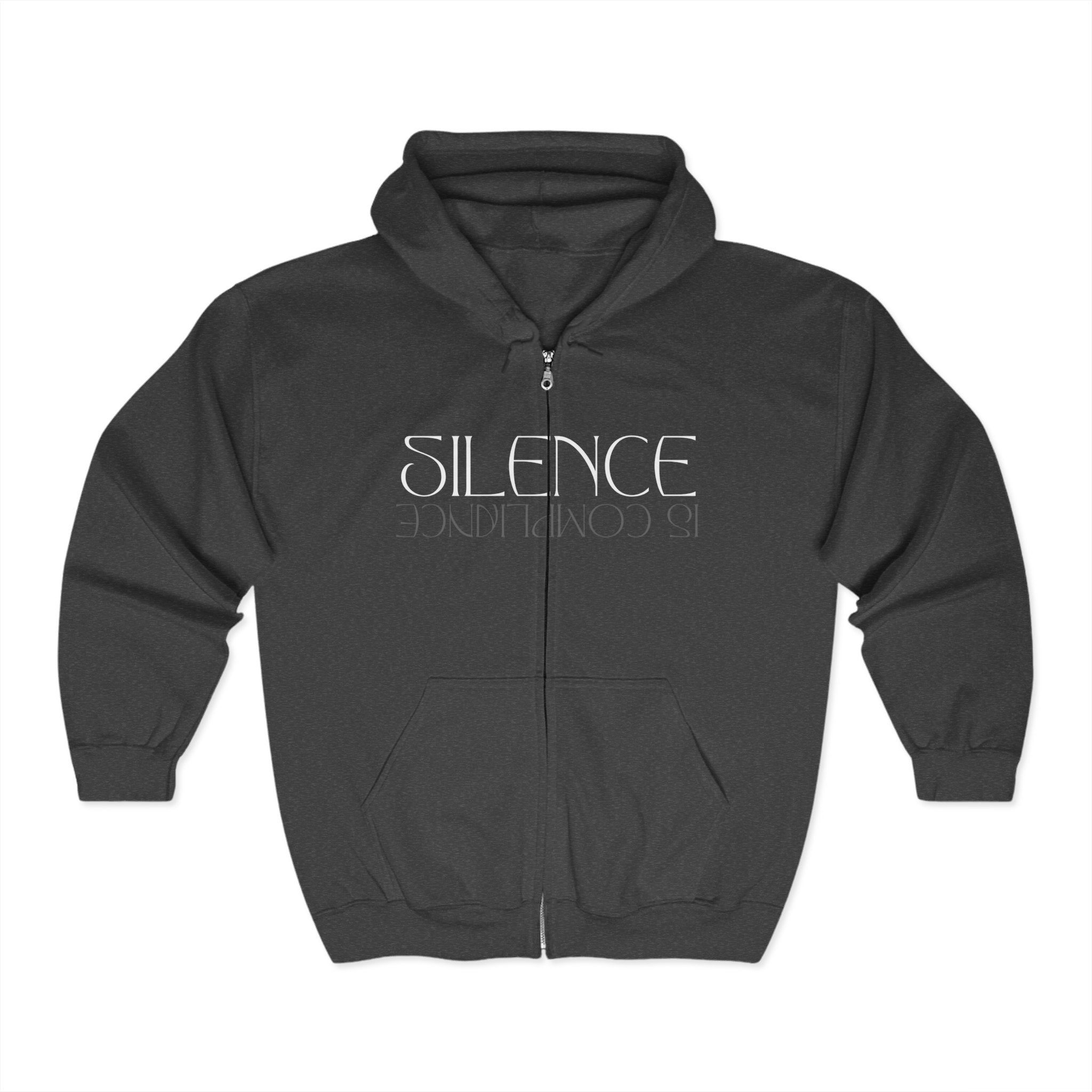 Silence is Compliance | Women's Zip-Up Hoodie | Sizes Up To 3XL