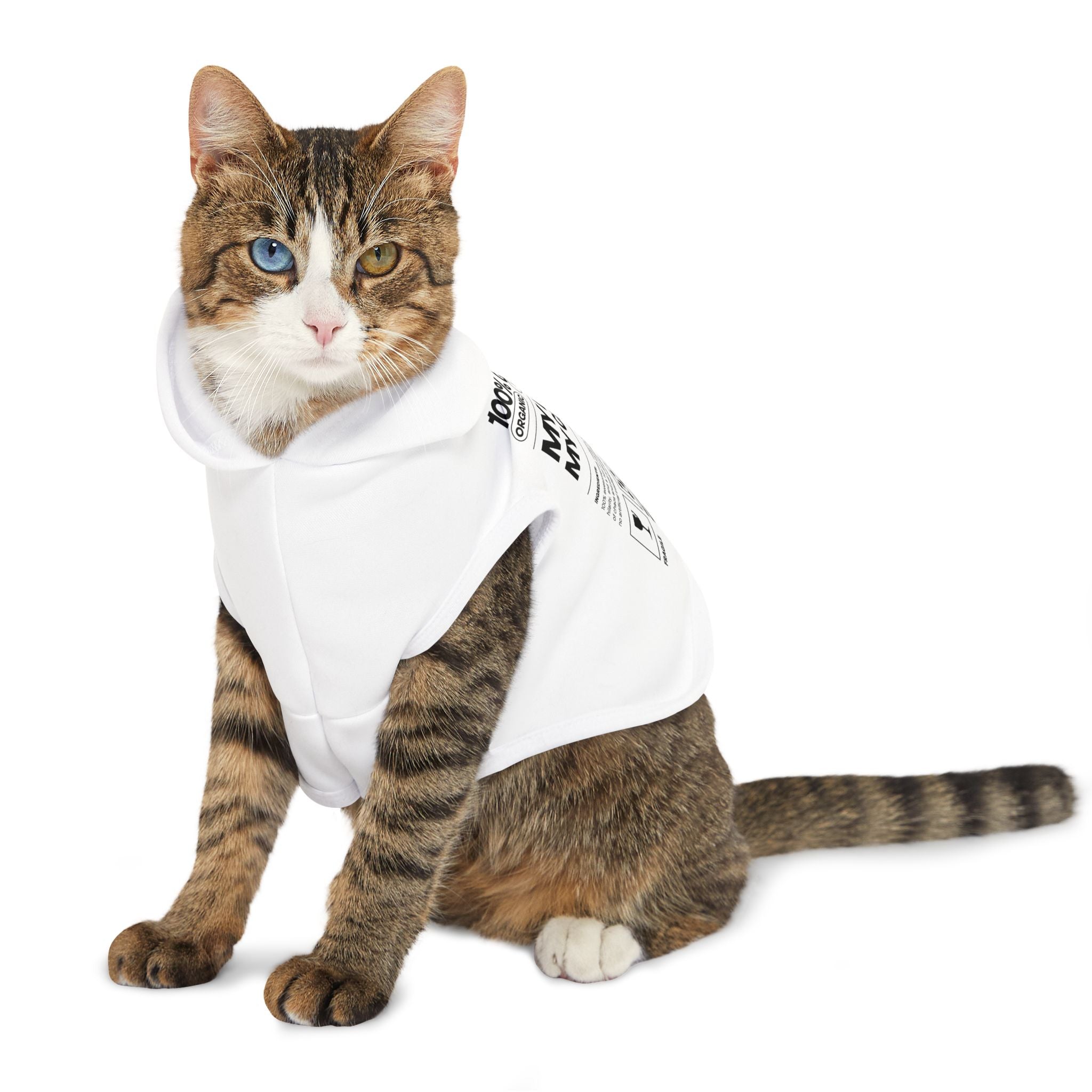 My Body. My Choice. | Organic Dog & Cat Hoodie | Sizes Up To 2XL