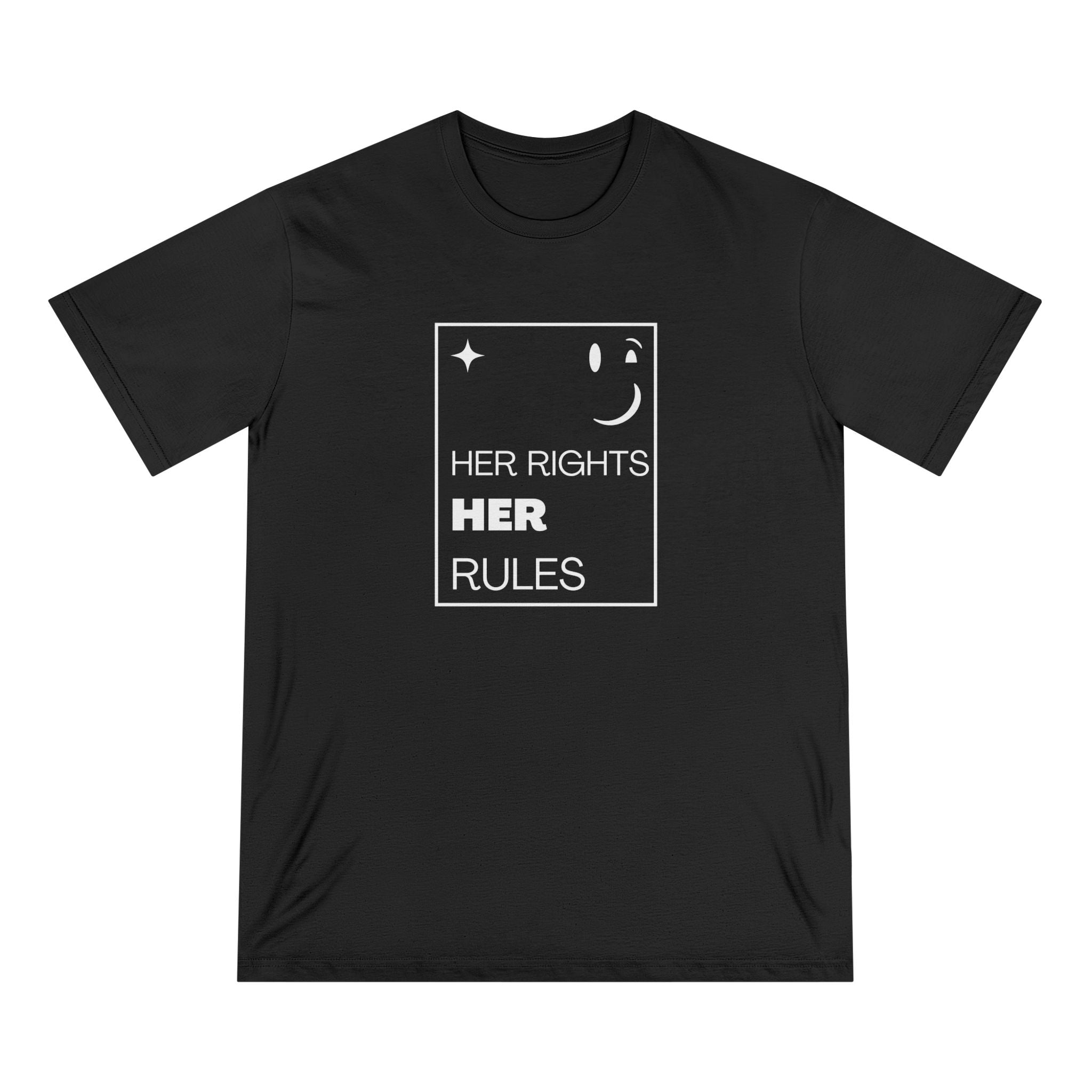 Her Rights, Her Rules | Women's Organic Cotton T-Shirt | Sizes From XS to 3XL