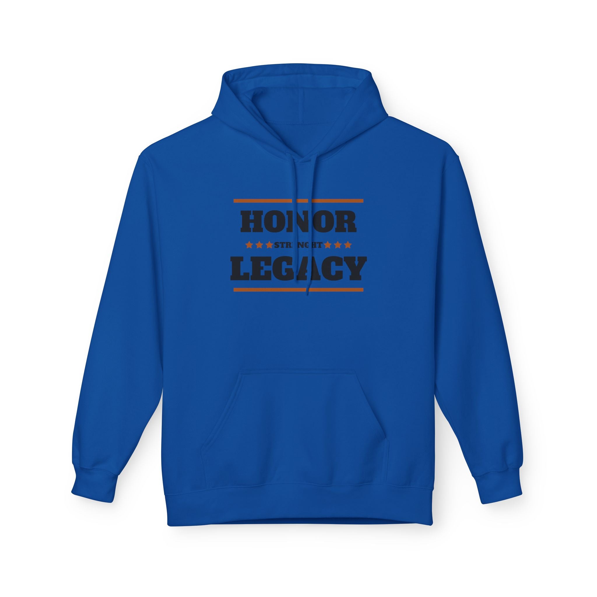 Honor. Strength. Legacy | Men's Softstyle Fleece Hoodie | Sizes Up To 5XL