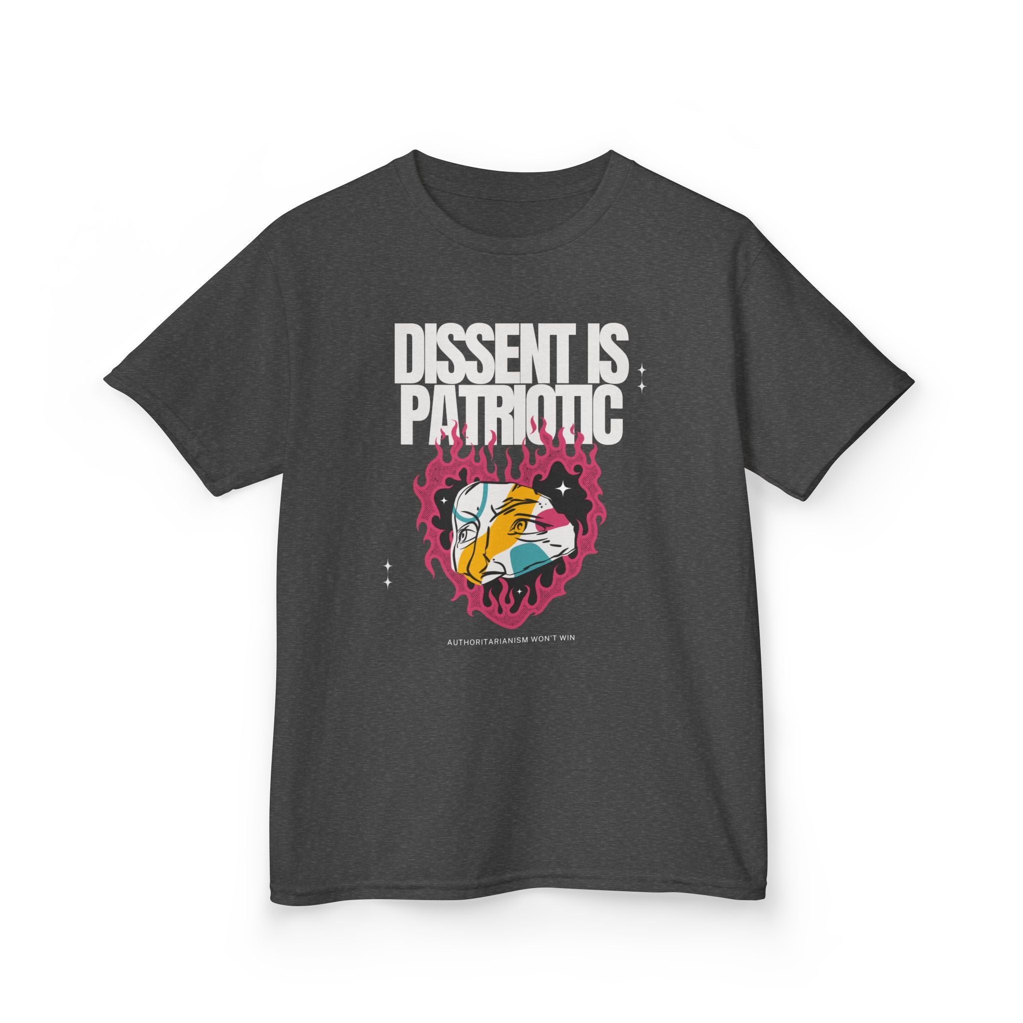 Dissent is Patriotic | Kids Heavy 100% Cotton T-Shirt | Size XS to XL