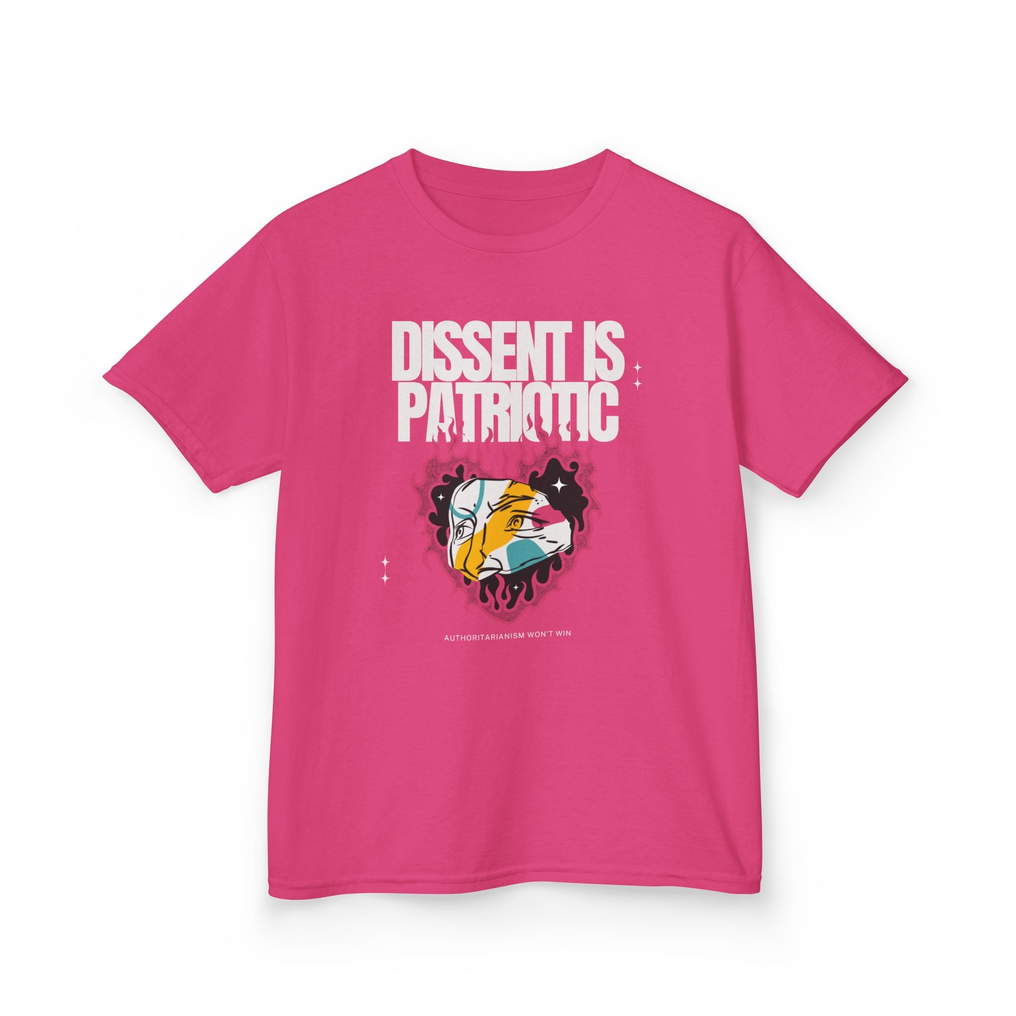 Dissent is Patriotic | Kids Heavy 100% Cotton T-Shirt | Size XS to XL