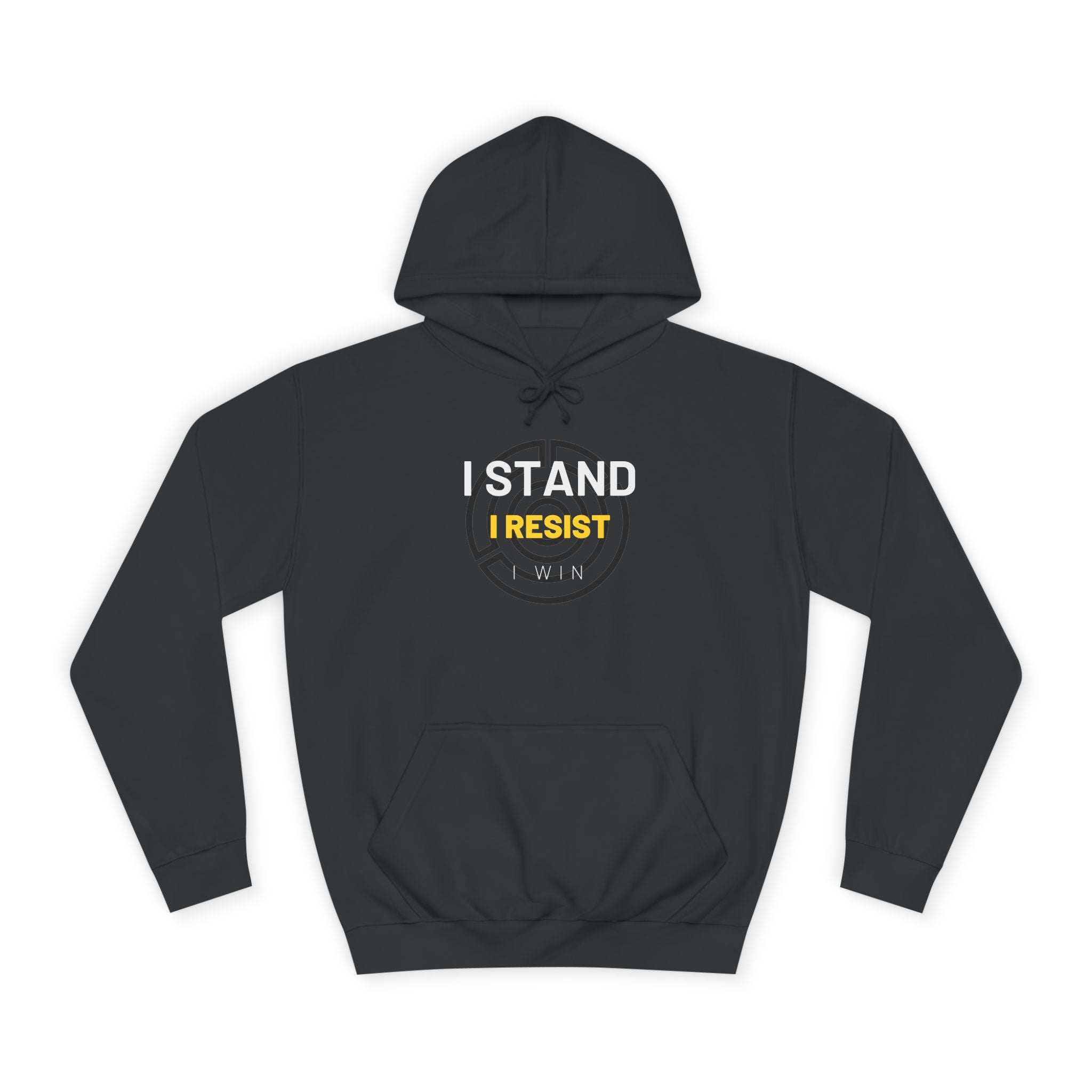I Stand. I Resist. I Win. | Ultimate Men’s Hoodie for Patriots | Sizes Up To 2XL