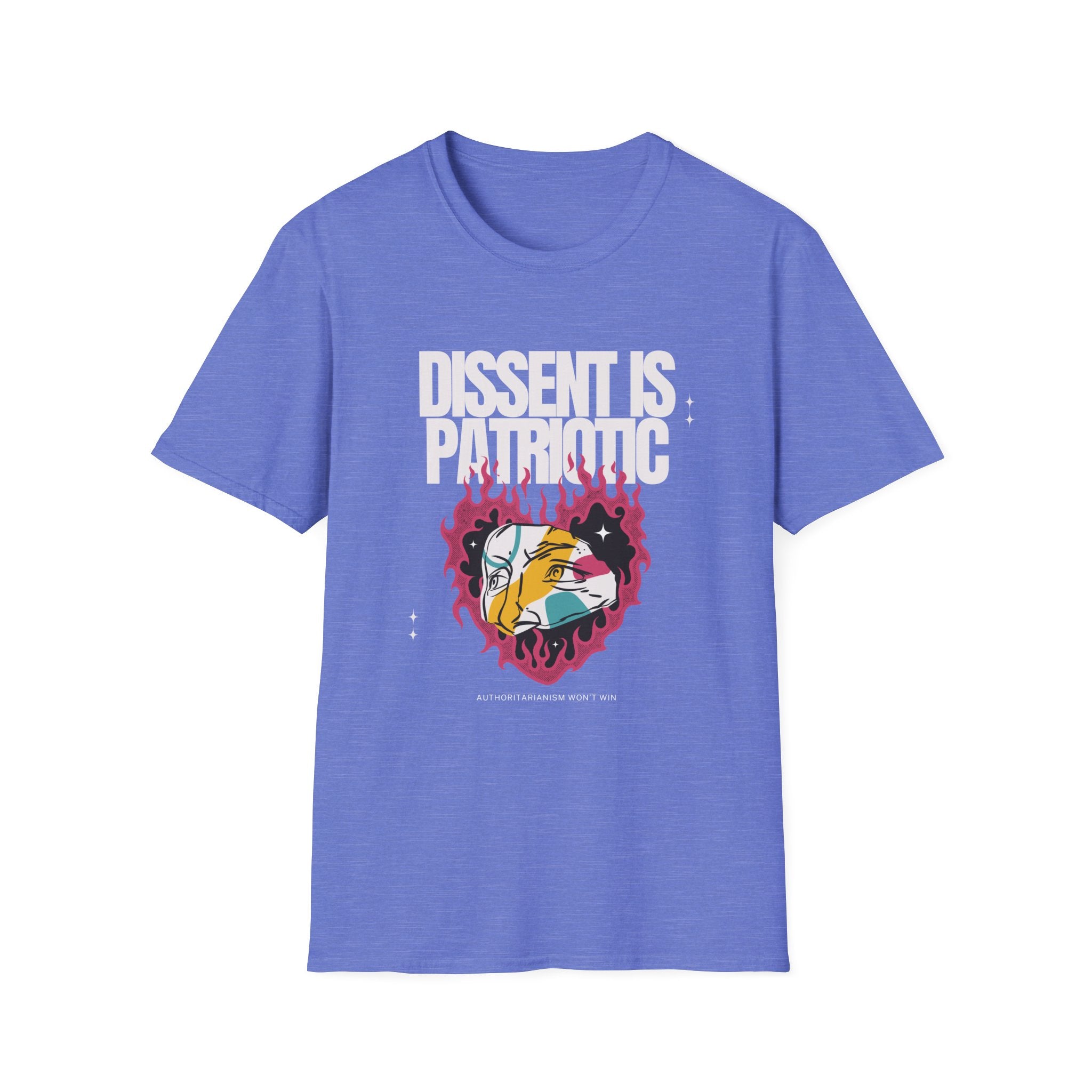 Dissent is Patriotic | Women 100% Cotton T-Shirt | Sizes Up To 5XL