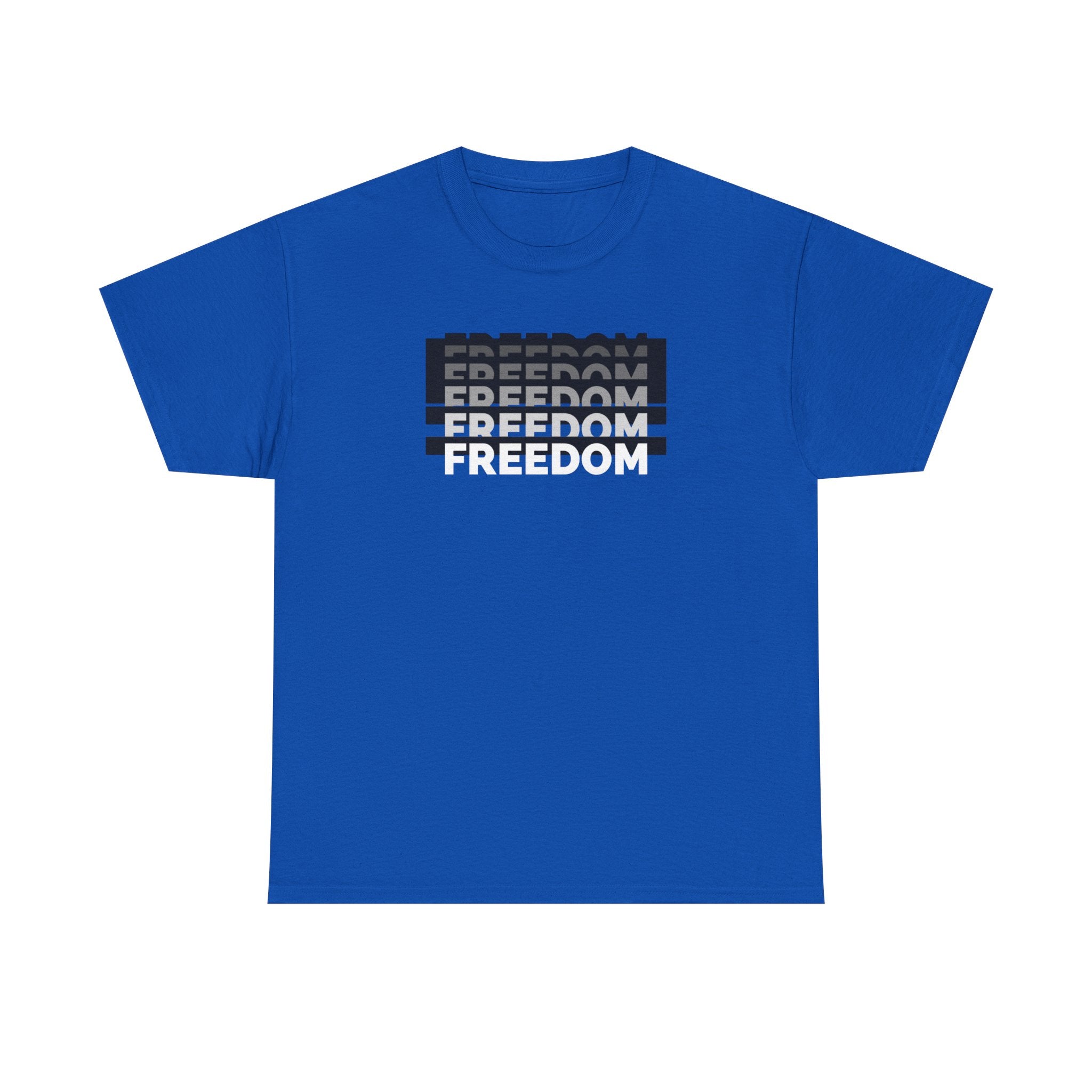 Freedom | Men's 100% USA Cotton T-Shirt | Sizes Up To 5XL