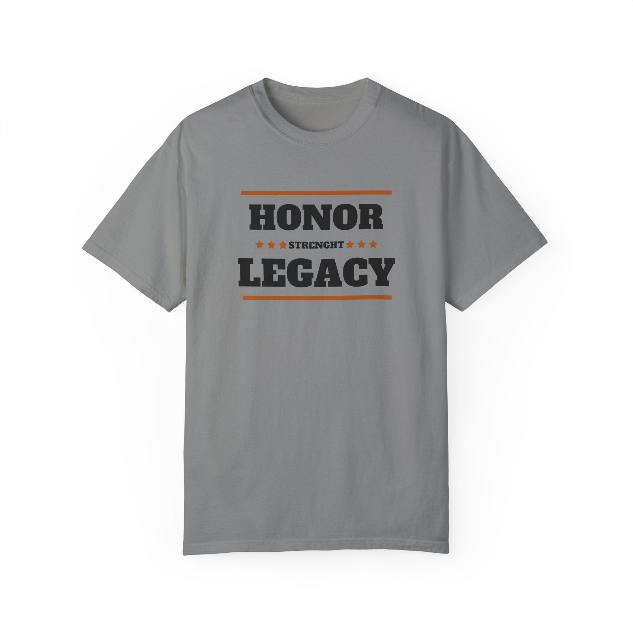 Honor. Strength. Legacy. | Men's 100% Cotton T-Shirt | Sizes Up To 4XL