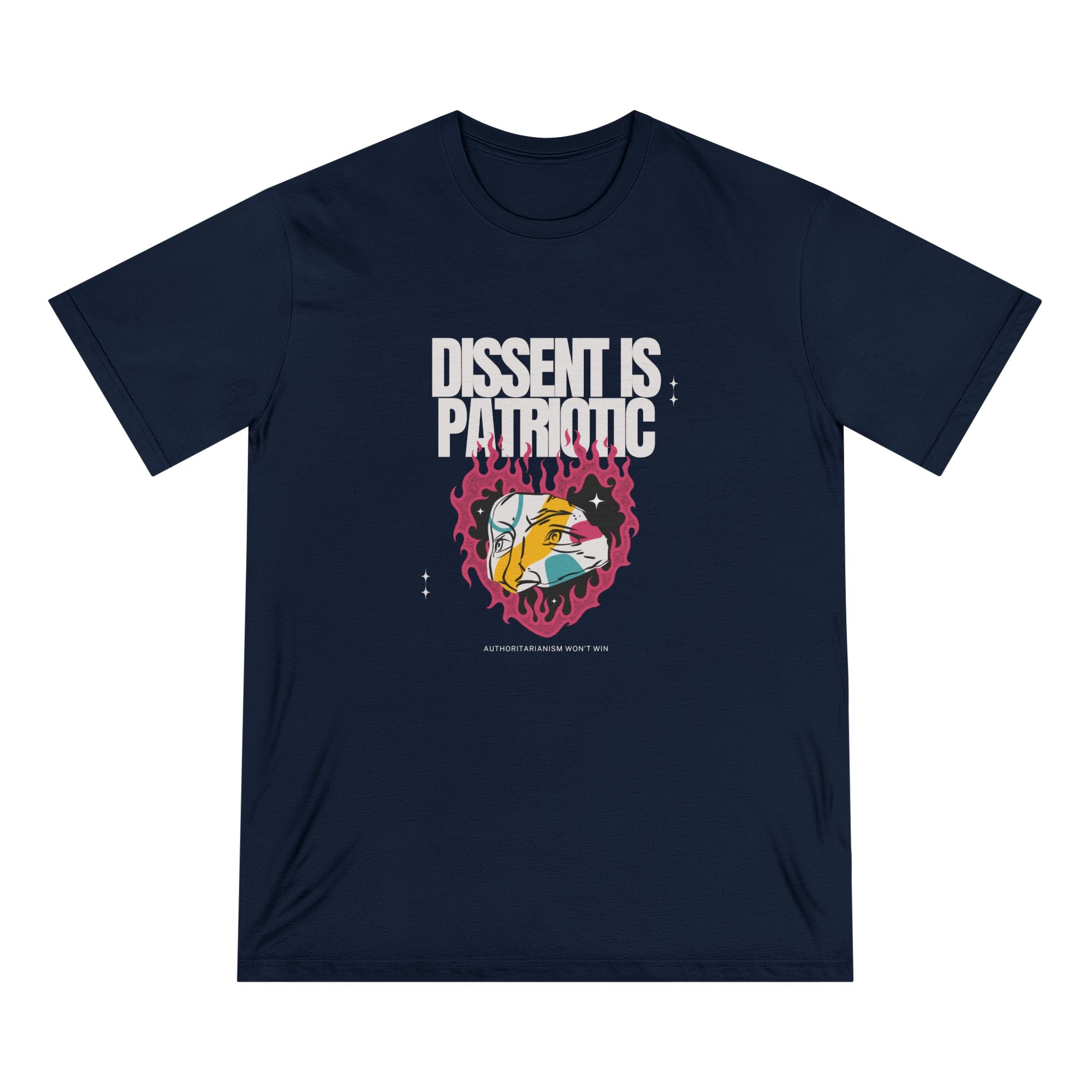 Dissent is Patriotic | Women's Organic T-shirt | Sizes Up To 3XL