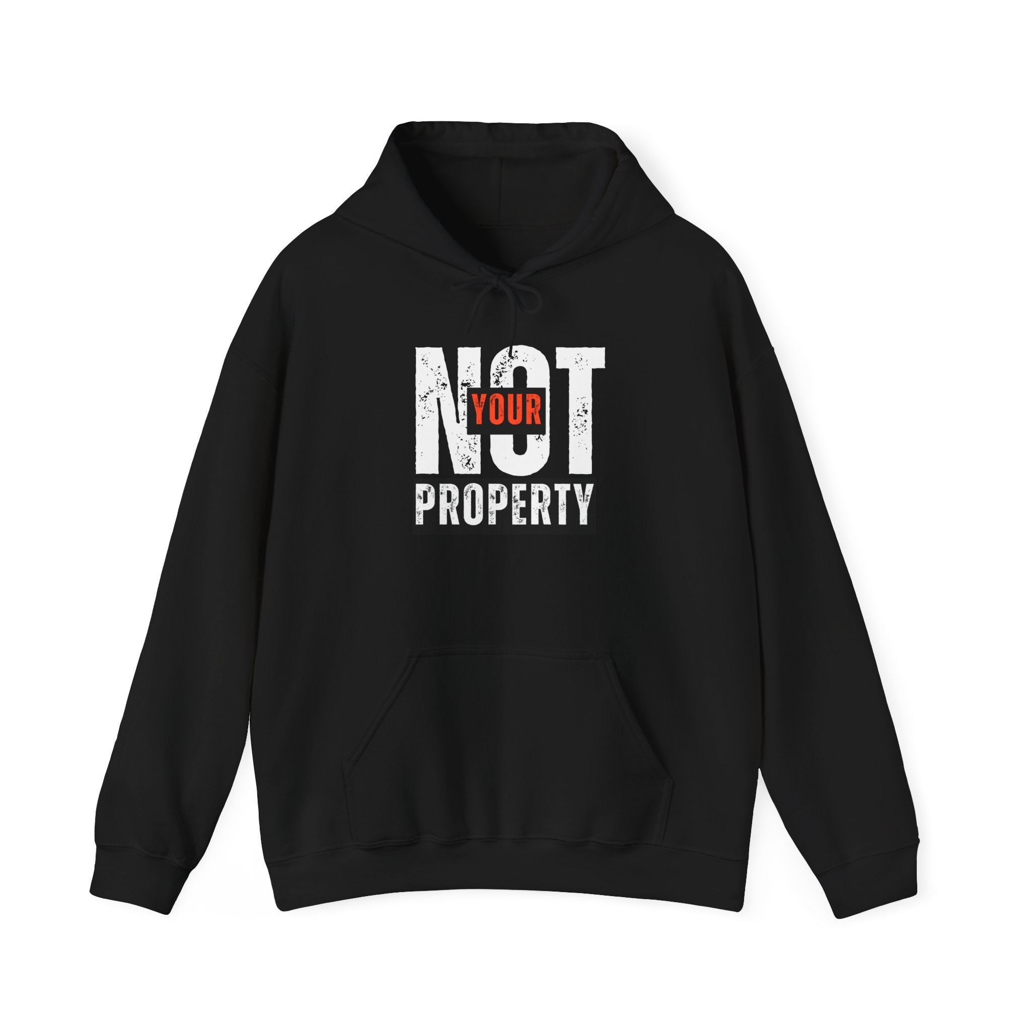 Not Your Property | Women's Soft Cotton Poly Blend Hoodie | Sizes Up To 5XL