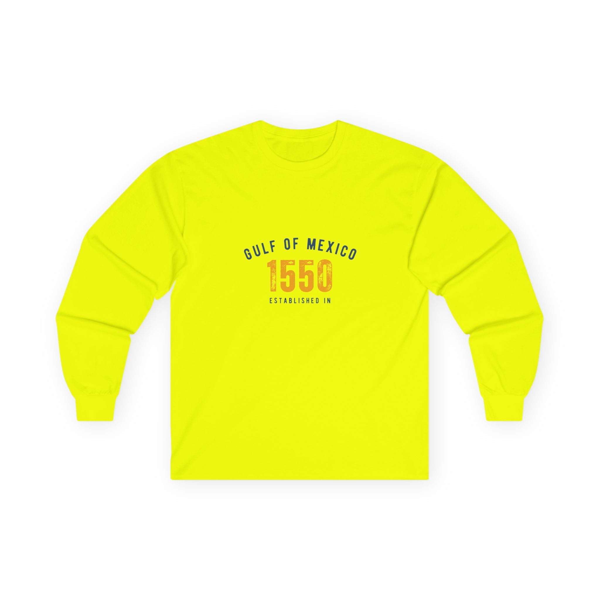 Gulf of Mexico - Established in 1550 | Women's Long Sleeve Tee | | Sizes Up To 5XL