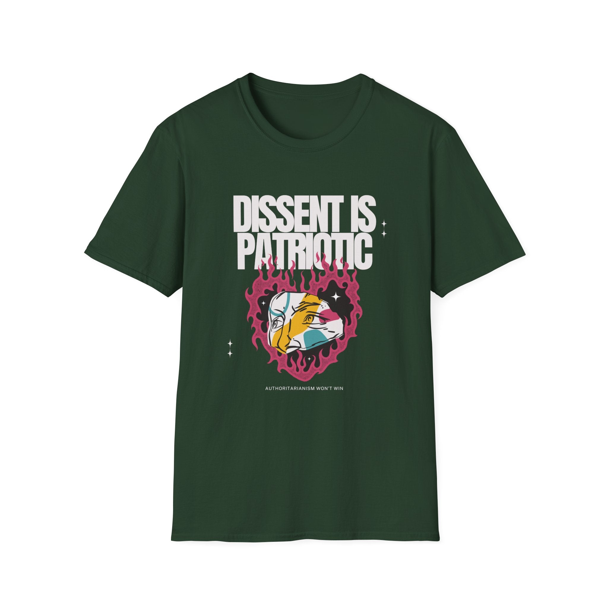 Dissent is Patriotic | Women 100% Cotton T-Shirt | Sizes Up To 5XL
